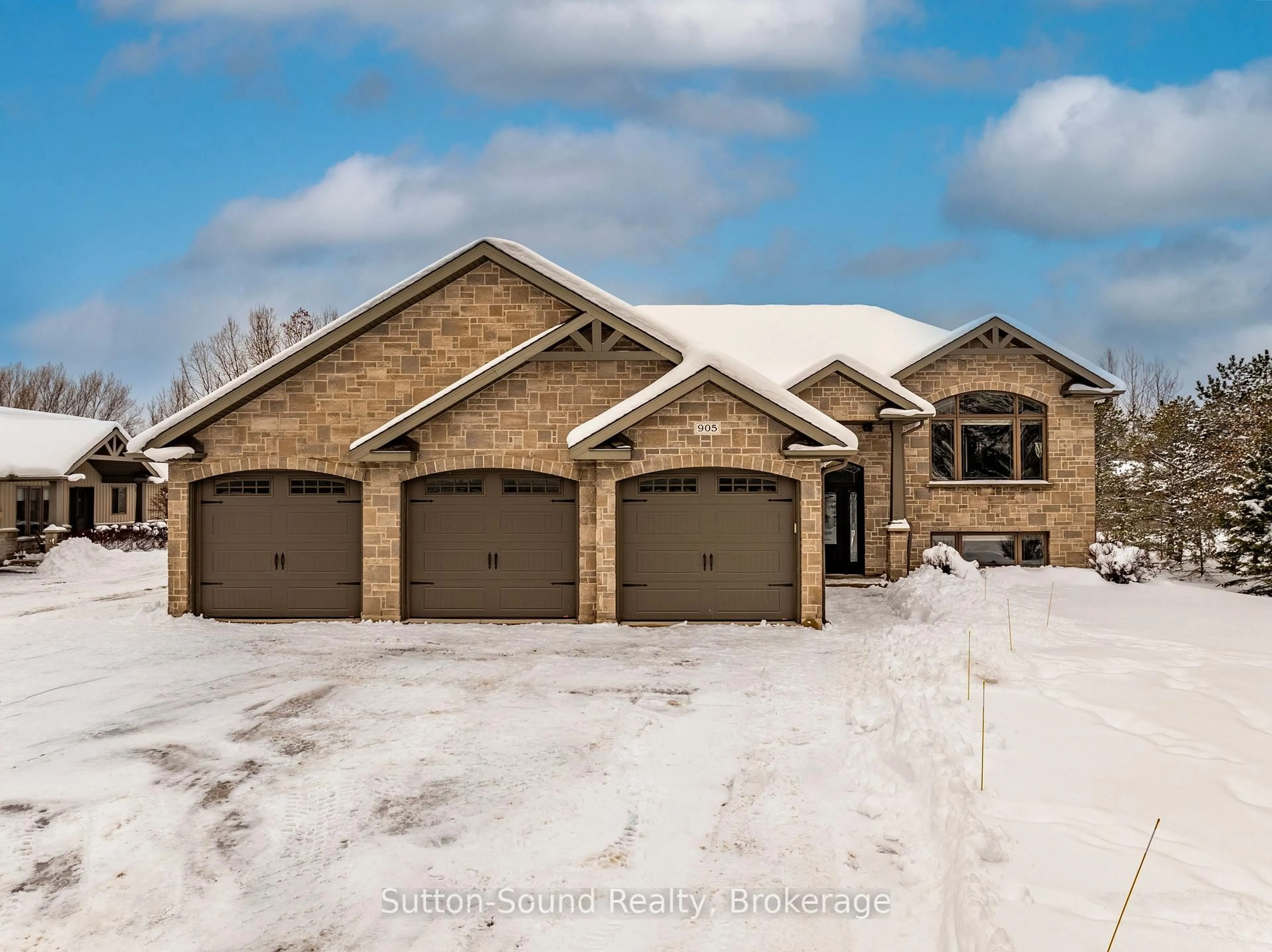 Home with brick exterior material, street for 905 27th St, Georgian Bluffs Ontario N4K 6V5