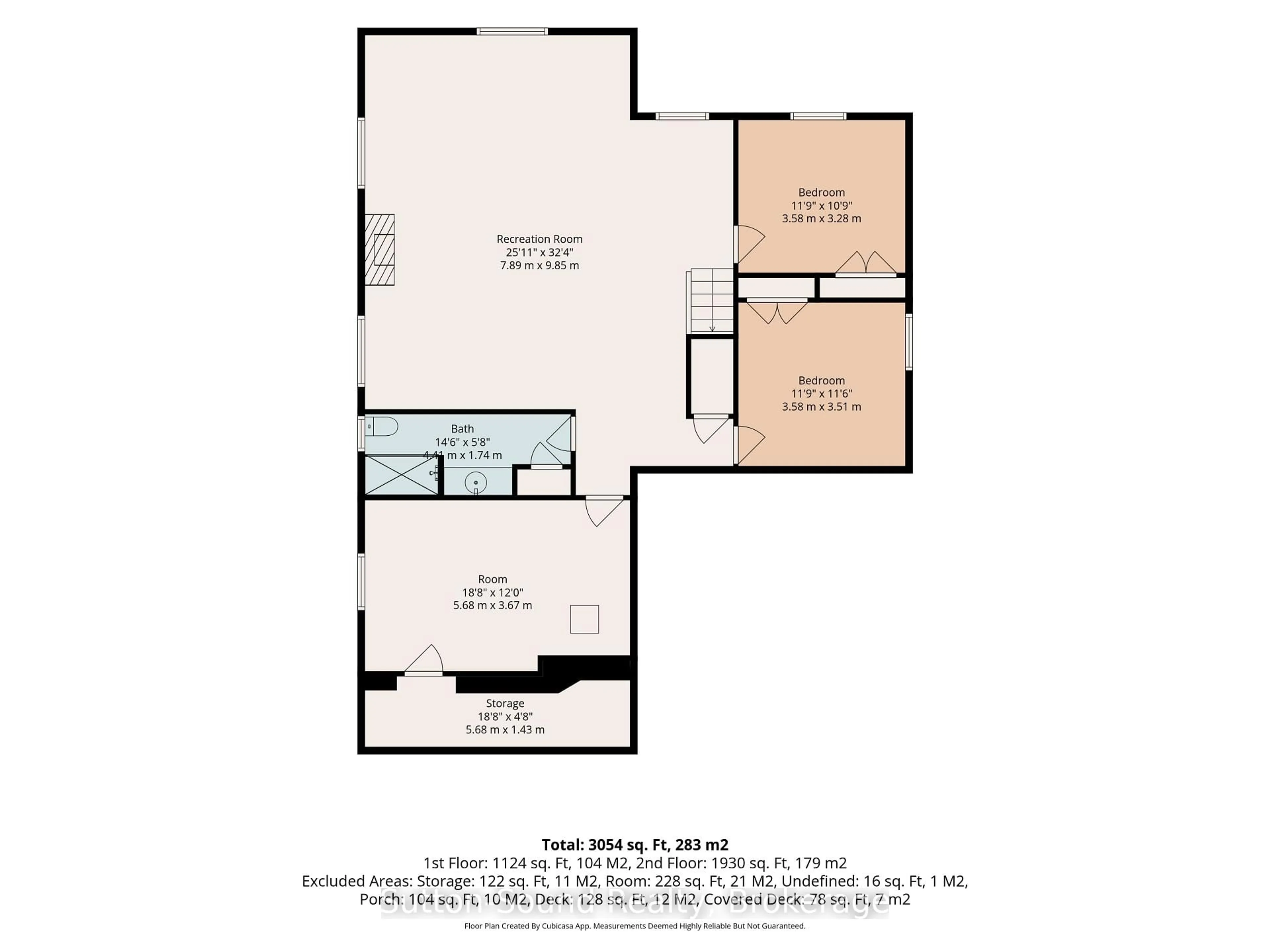 Floor plan for 335 6th Ave, Owen Sound Ontario N4K 0E4