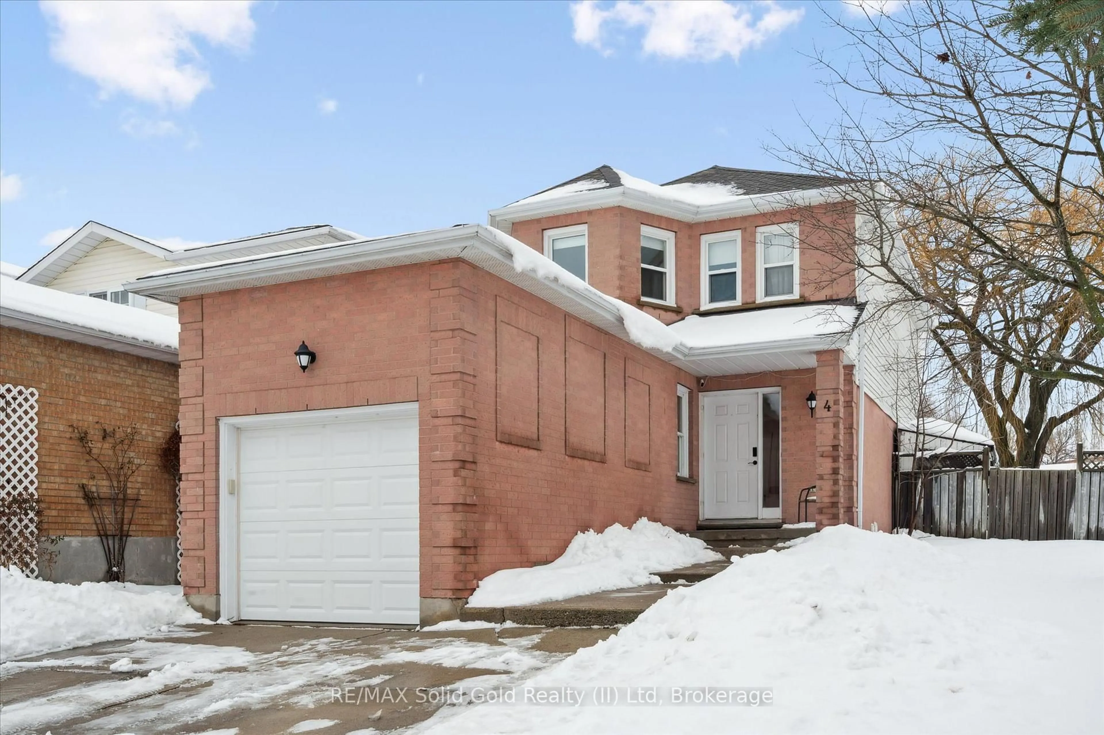 Home with brick exterior material, street for 4 Northmanor Cres, Waterloo Ontario N2N 3C2