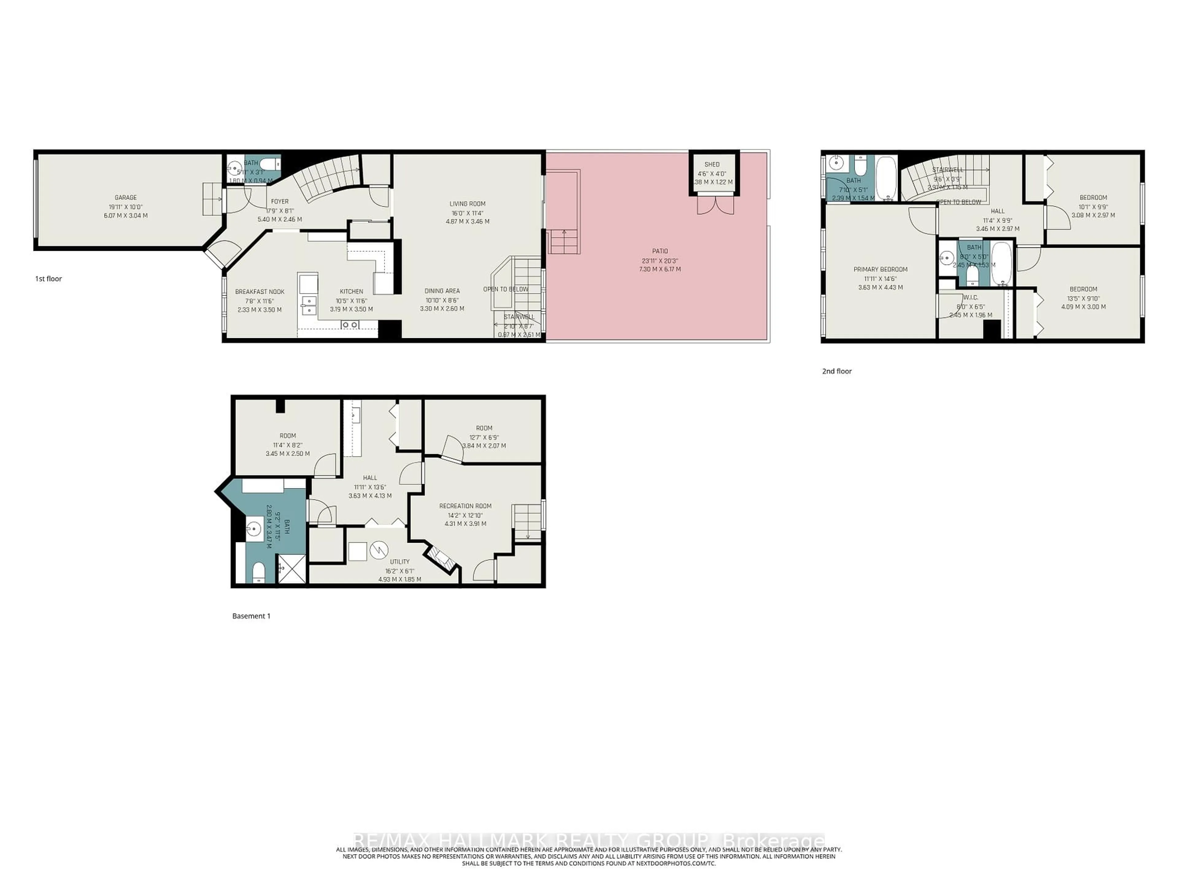 Floor plan for 1970 Wildflower Dr, Ottawa Ontario K1E 3V4