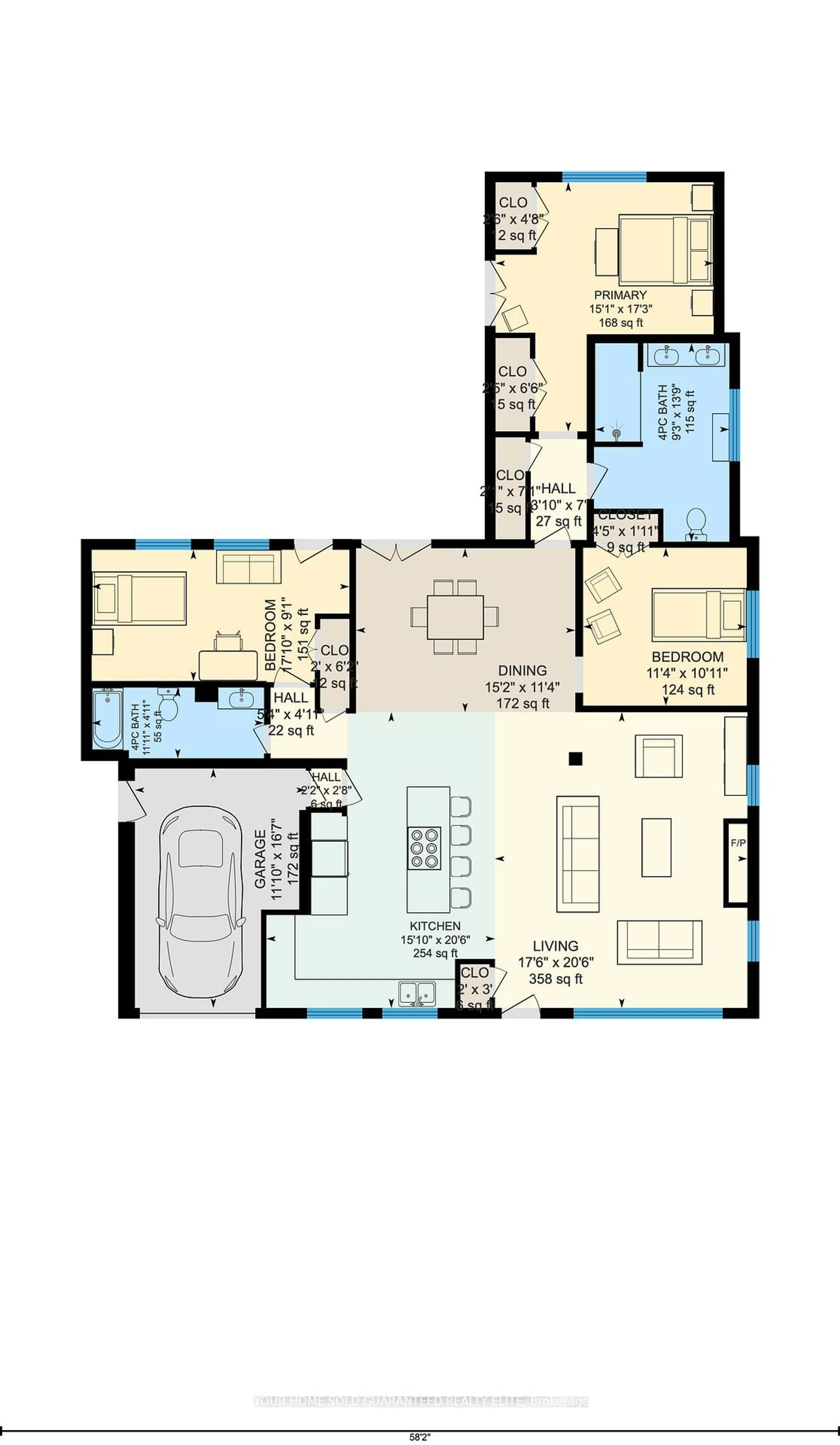 Floor plan for 15 Swan Dr, St. Catharines Ontario L2T 2C2