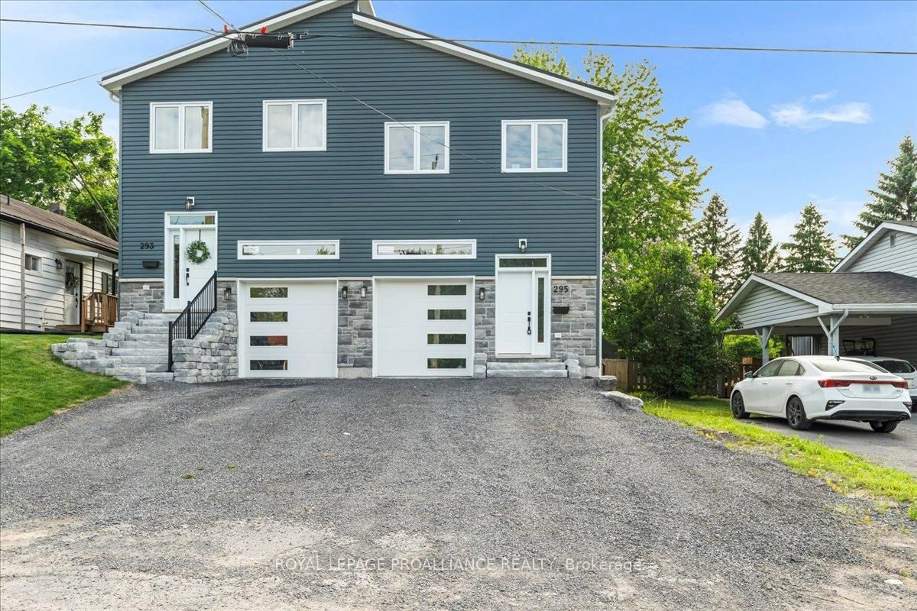 Home with vinyl exterior material, street for 295 Church St, Greater Napanee Ontario K7R 1C5