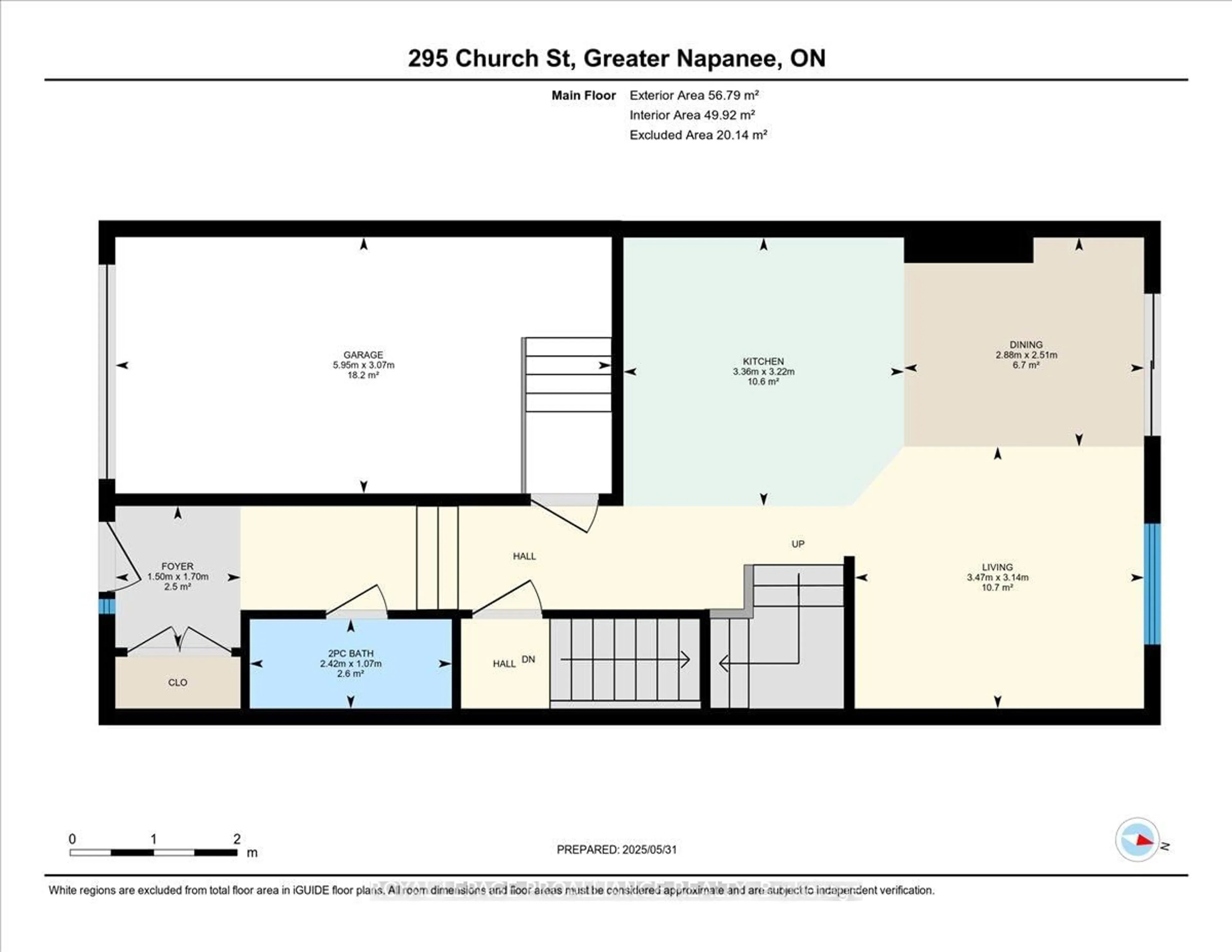 Floor plan for 295 Church St, Greater Napanee Ontario K7R 1C5