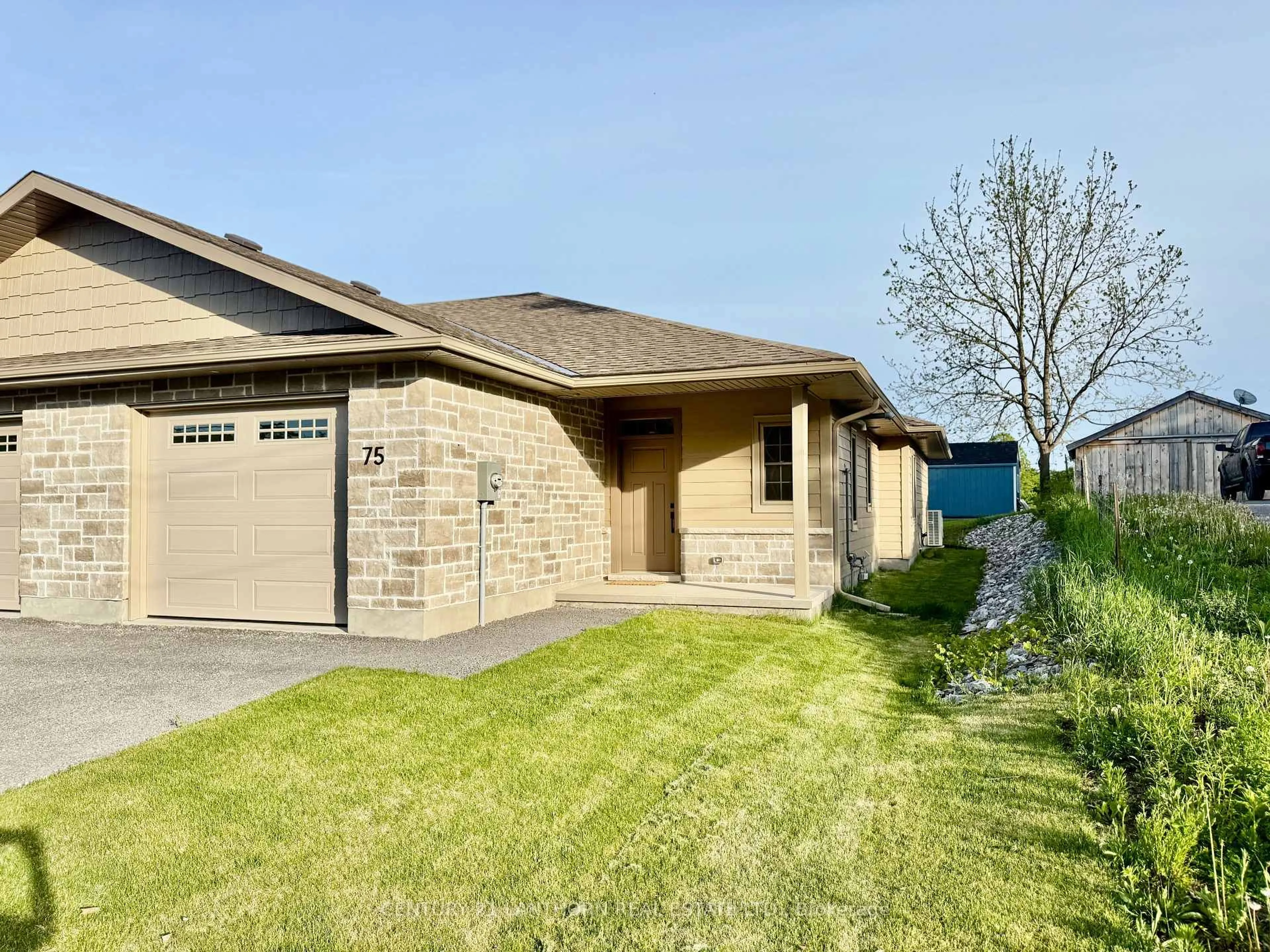 Home with brick exterior material, street for 75 Seymour St, Madoc Ontario K0K 2K0