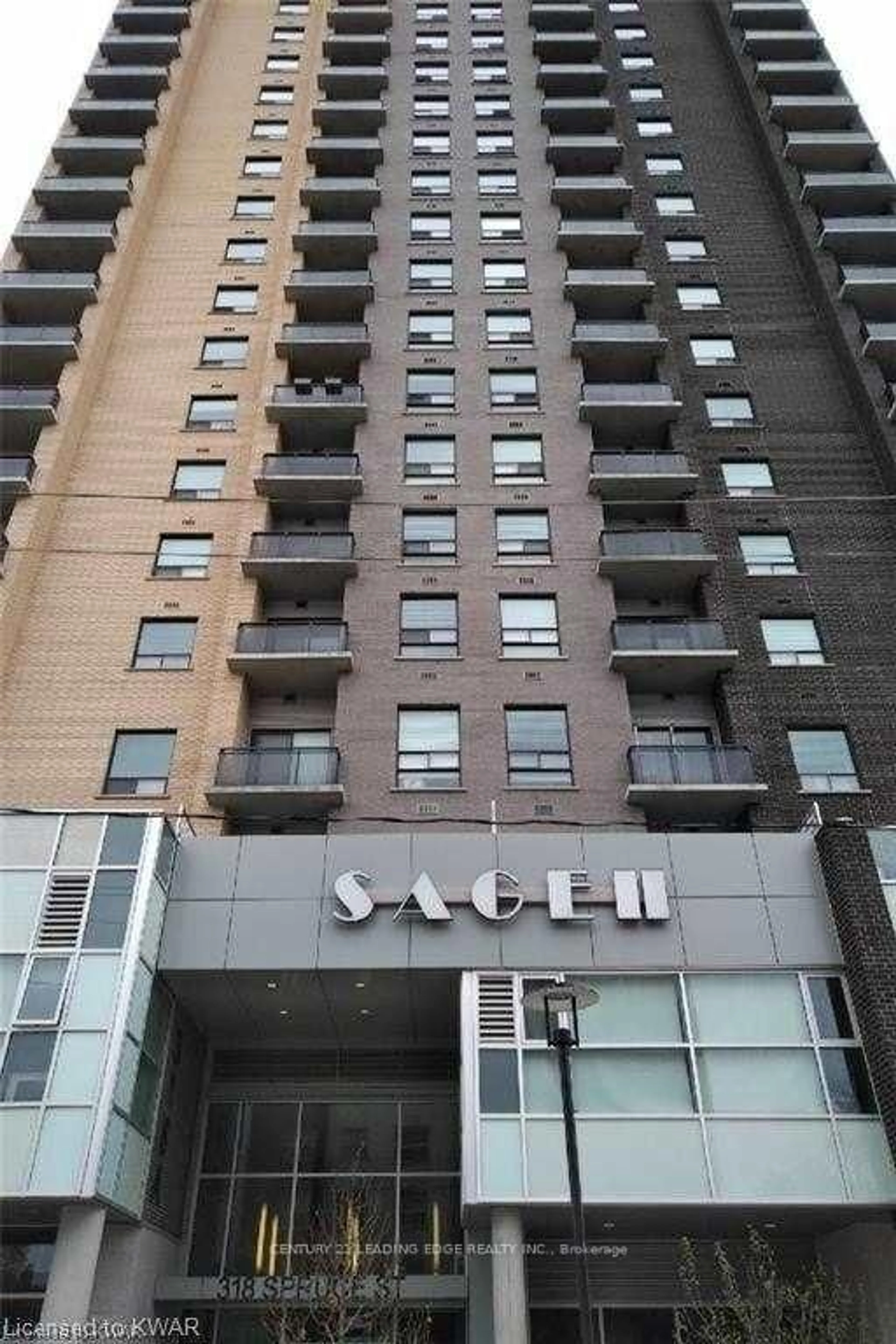 Patio, building for 318 Spruce St #910, Waterloo Ontario N2L 0E9