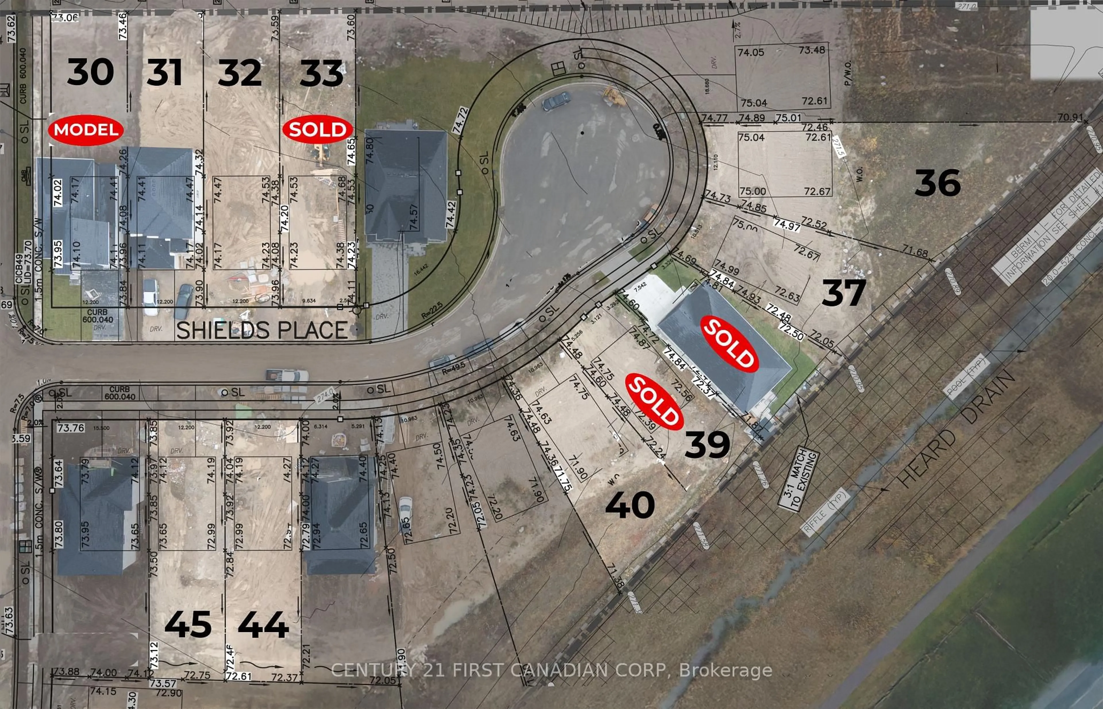 A pic from outside/outdoor area/front of a property/back of a property/a pic from drone, street for 1382 Shields Pl, London North Ontario N6G 0Z8