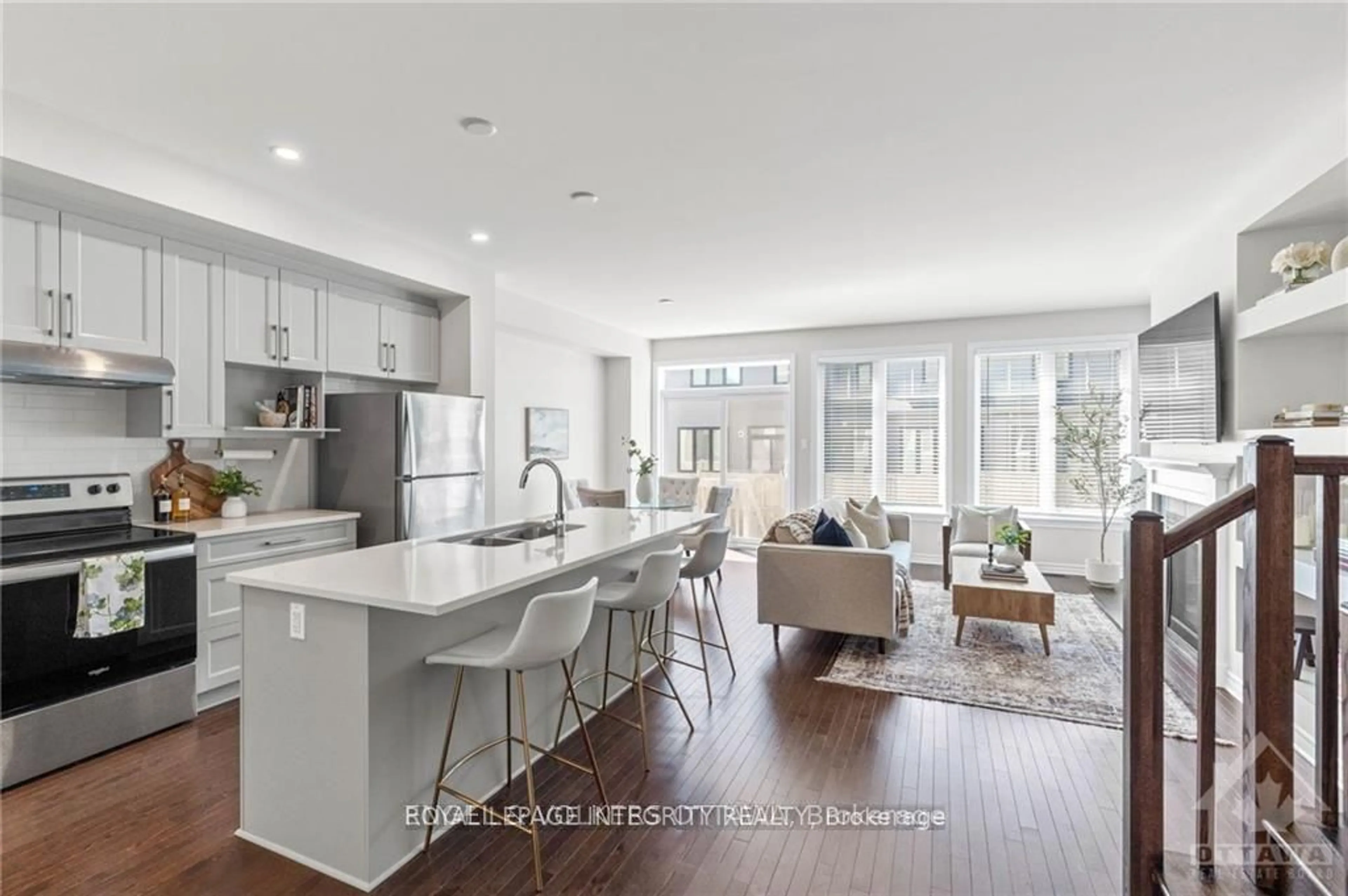 Open concept kitchen, unknown for 165 Angelonia Cres, Ottawa Ontario K1T 0Y5