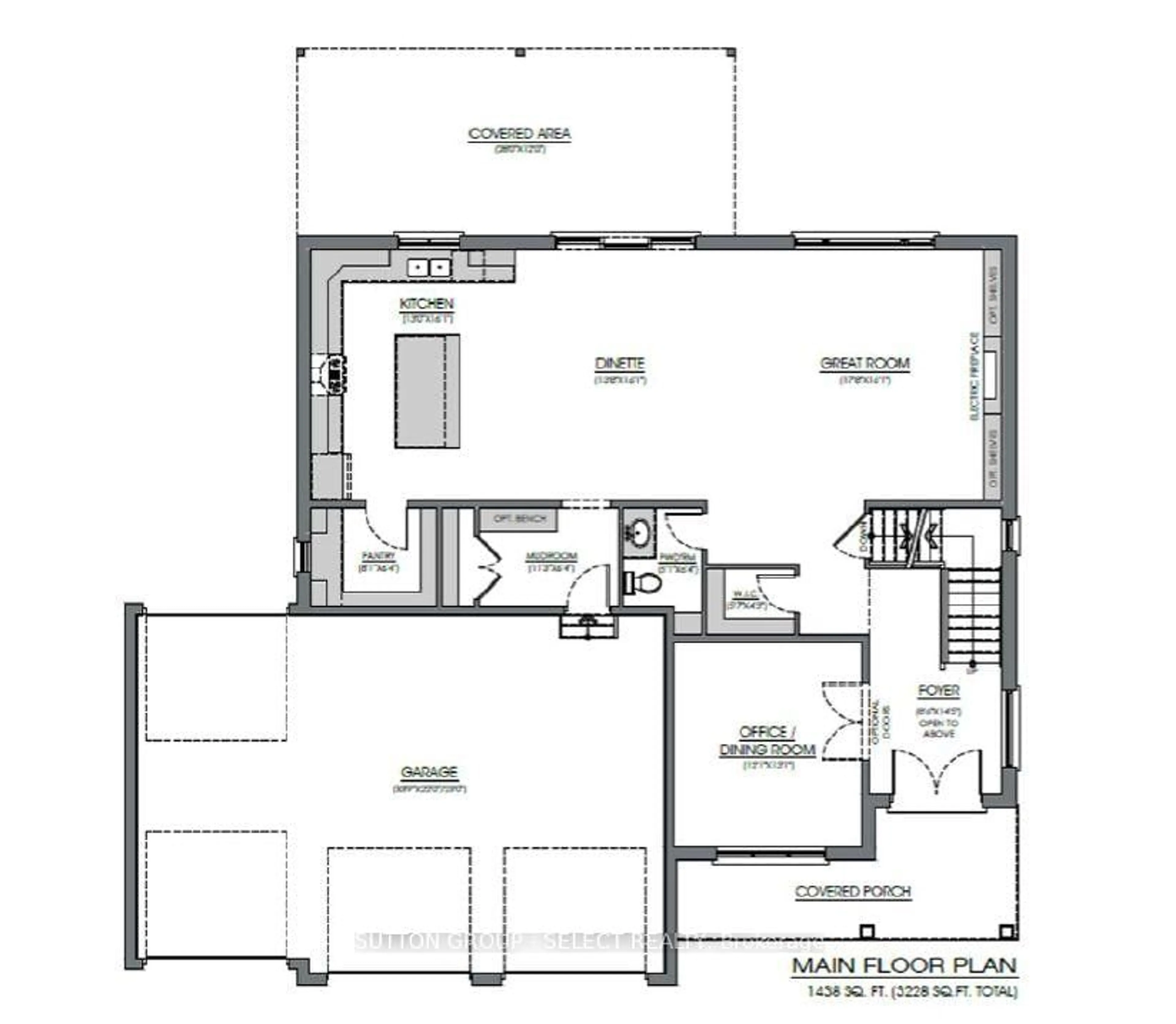Floor plan for LOT 5 ROYAL Cres, Southwold Ontario N5P 3T2
