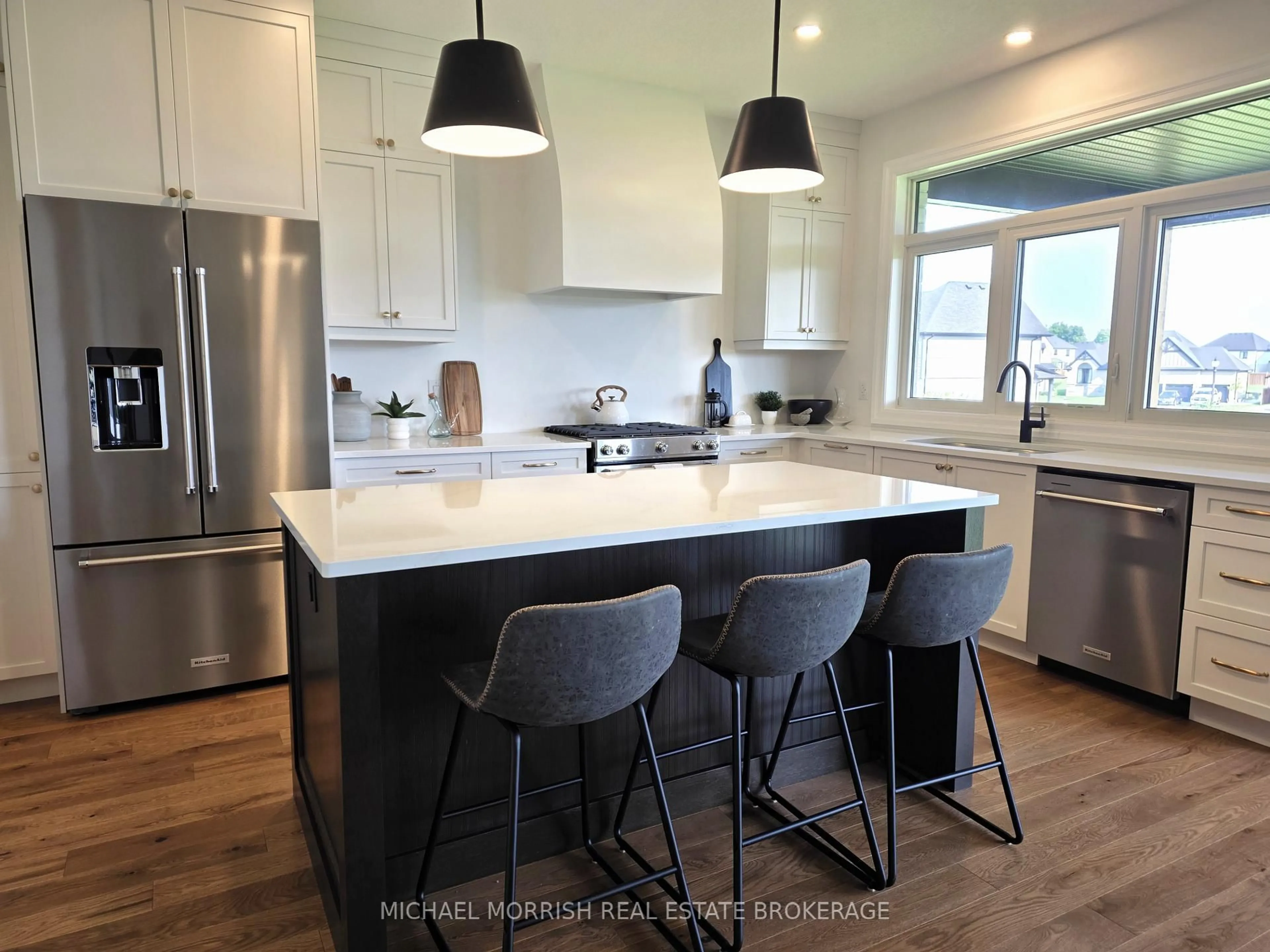 Open concept kitchen, unknown for 230 Harvest Lane, Thames Centre Ontario N0L 1G2