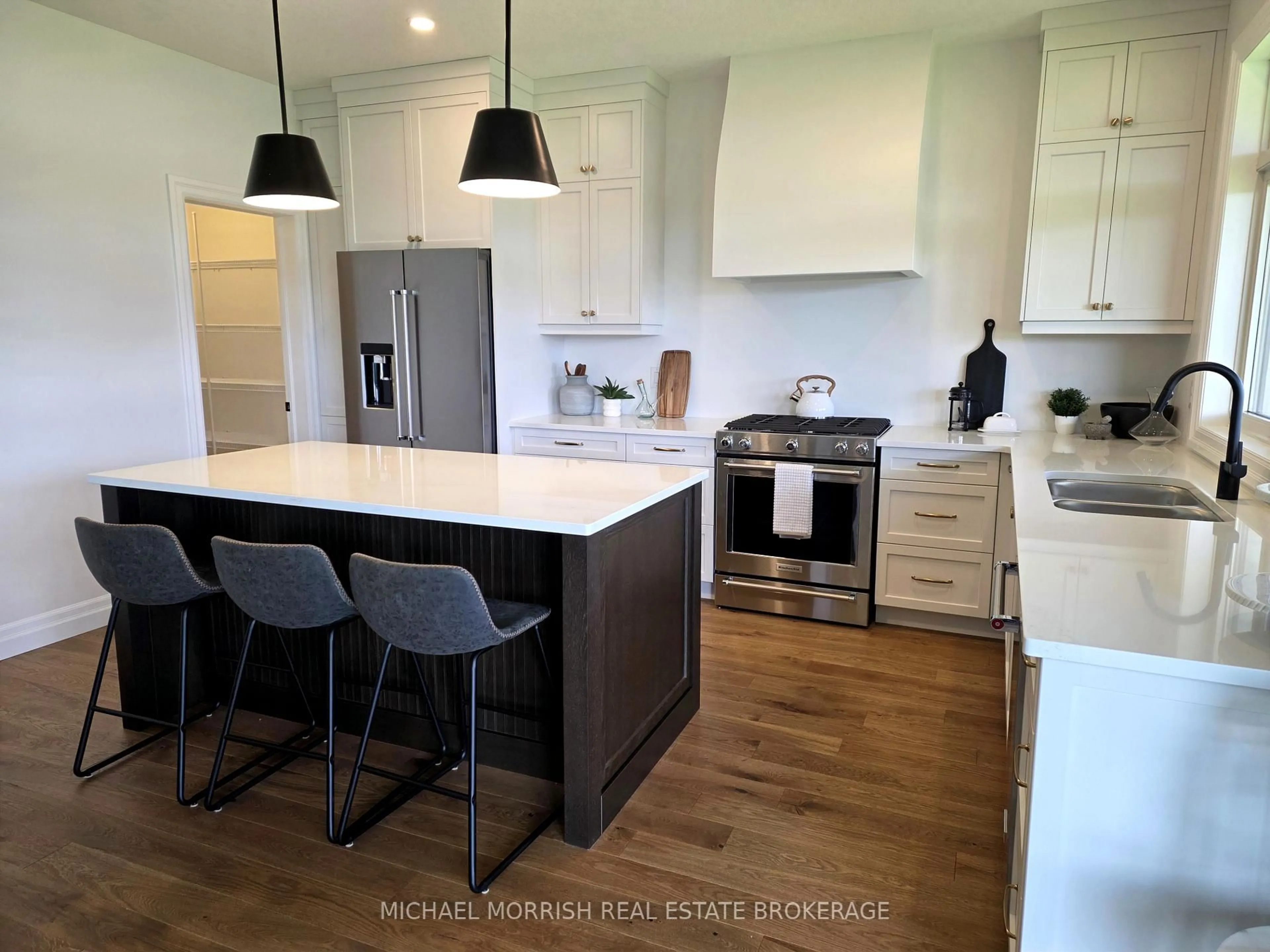 Open concept kitchen, unknown for 230 Harvest Lane, Thames Centre Ontario N0L 1G2