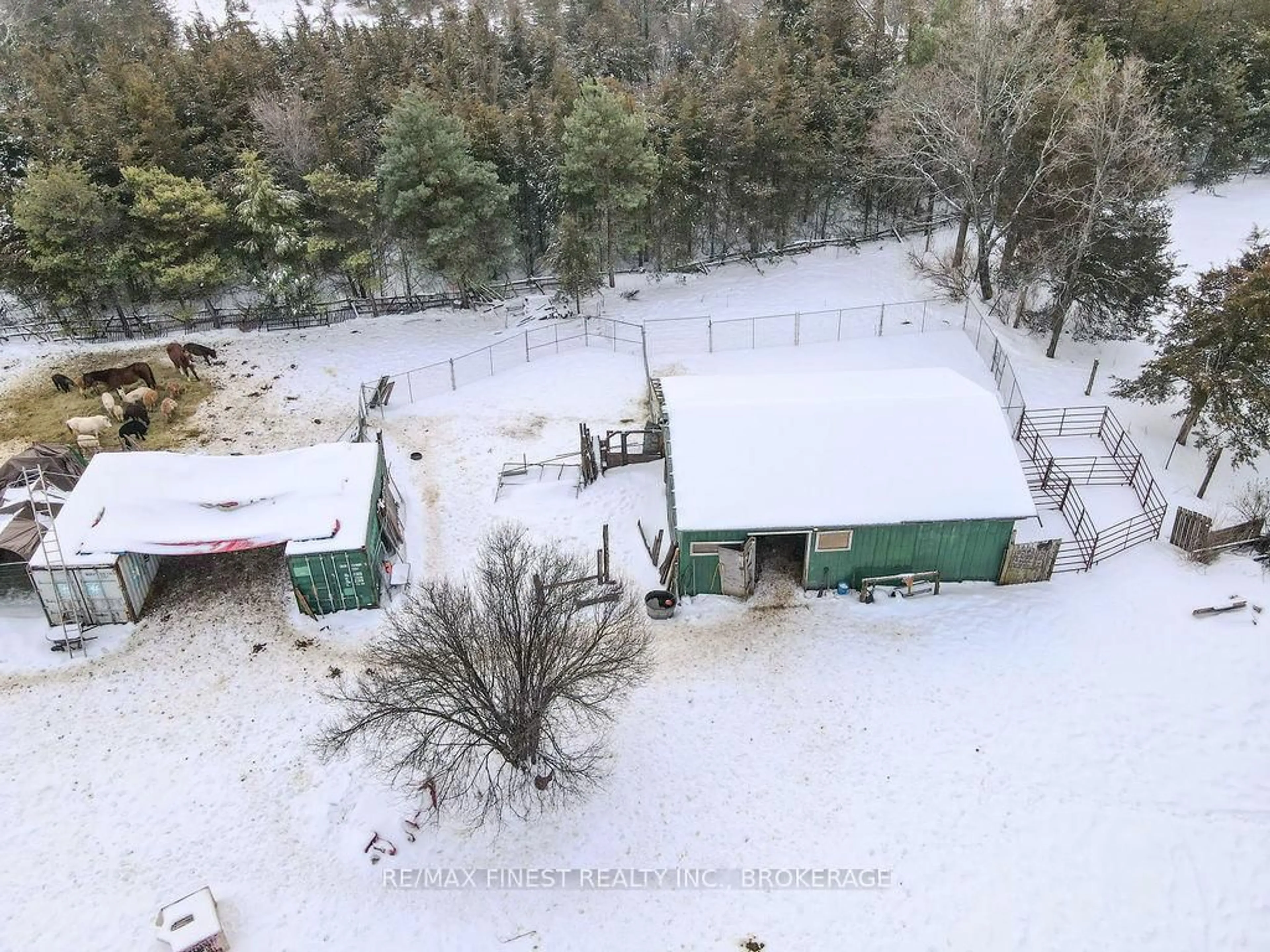 A pic from outside/outdoor area/front of a property/back of a property/a pic from drone, building for 142 Cooks Rd, Greater Napanee Ontario K0K 2W0
