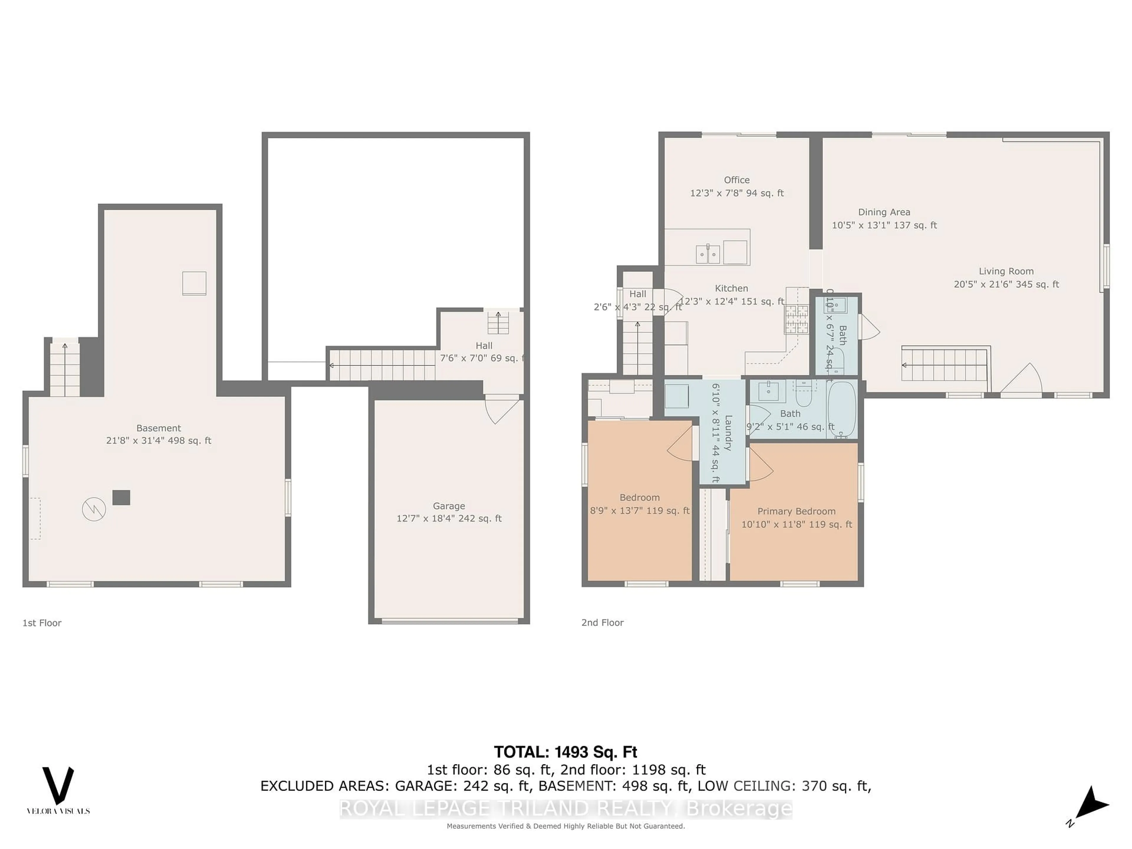 Floor plan for 584532 BEACHVILLE Rd, South-West Oxford Ontario N0J 1A0