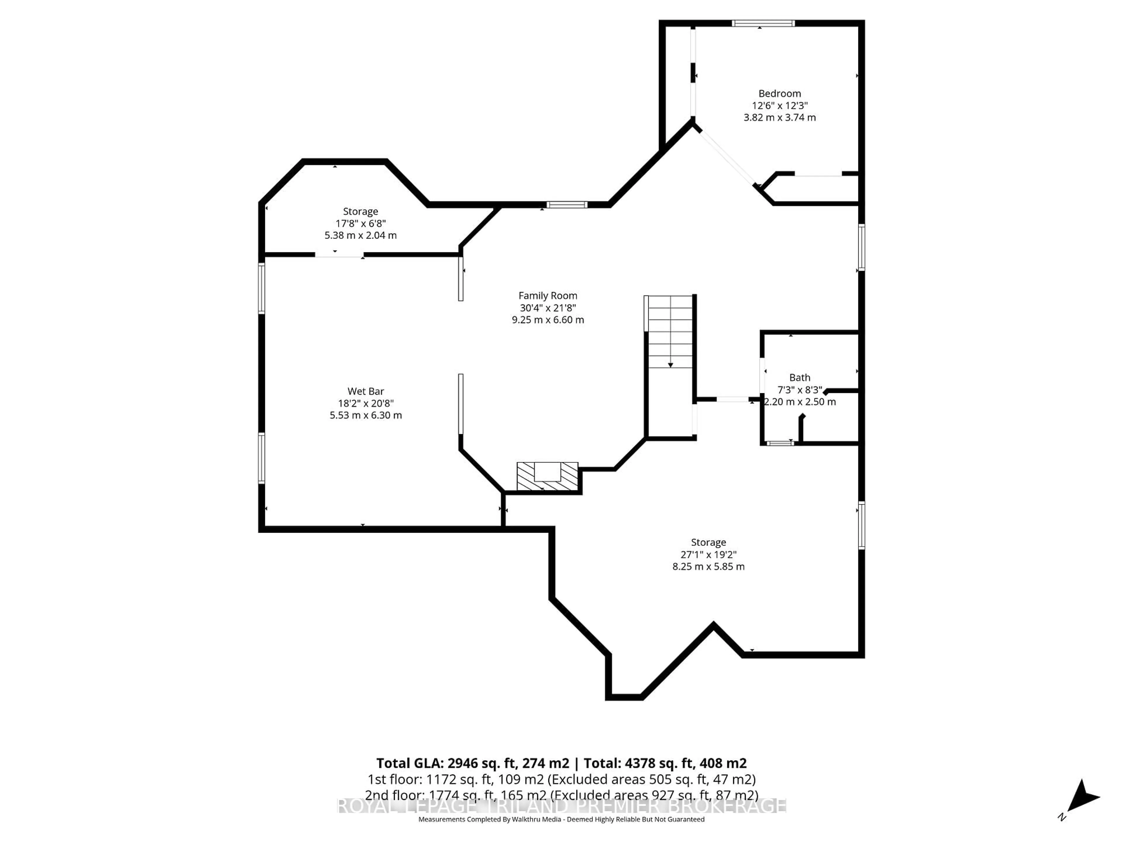 Floor plan for 1303 Sandy Somerville Dr, London South Ontario N6K 5R4