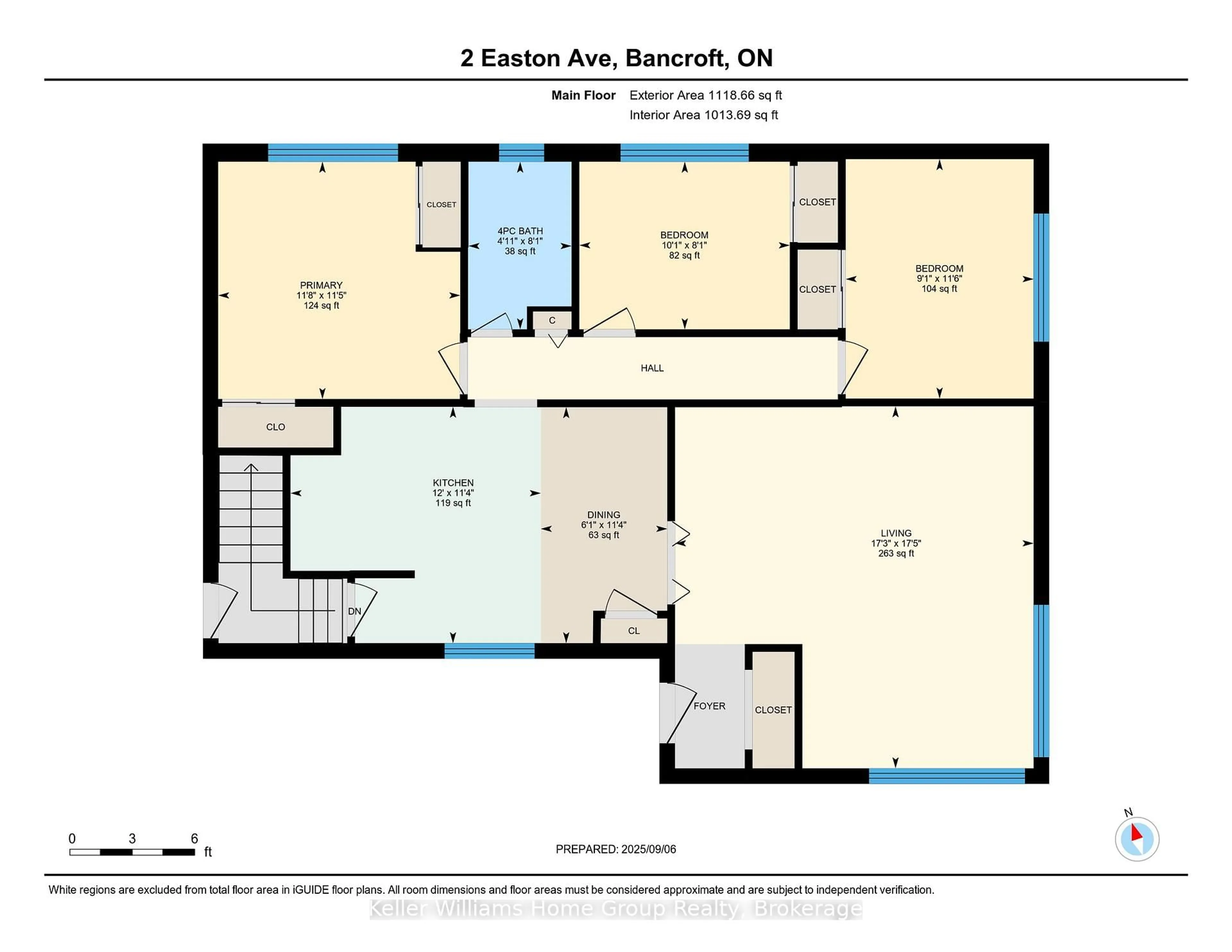 Floor plan for 2 EASTON Ave, Bancroft Ontario K0L 1C0