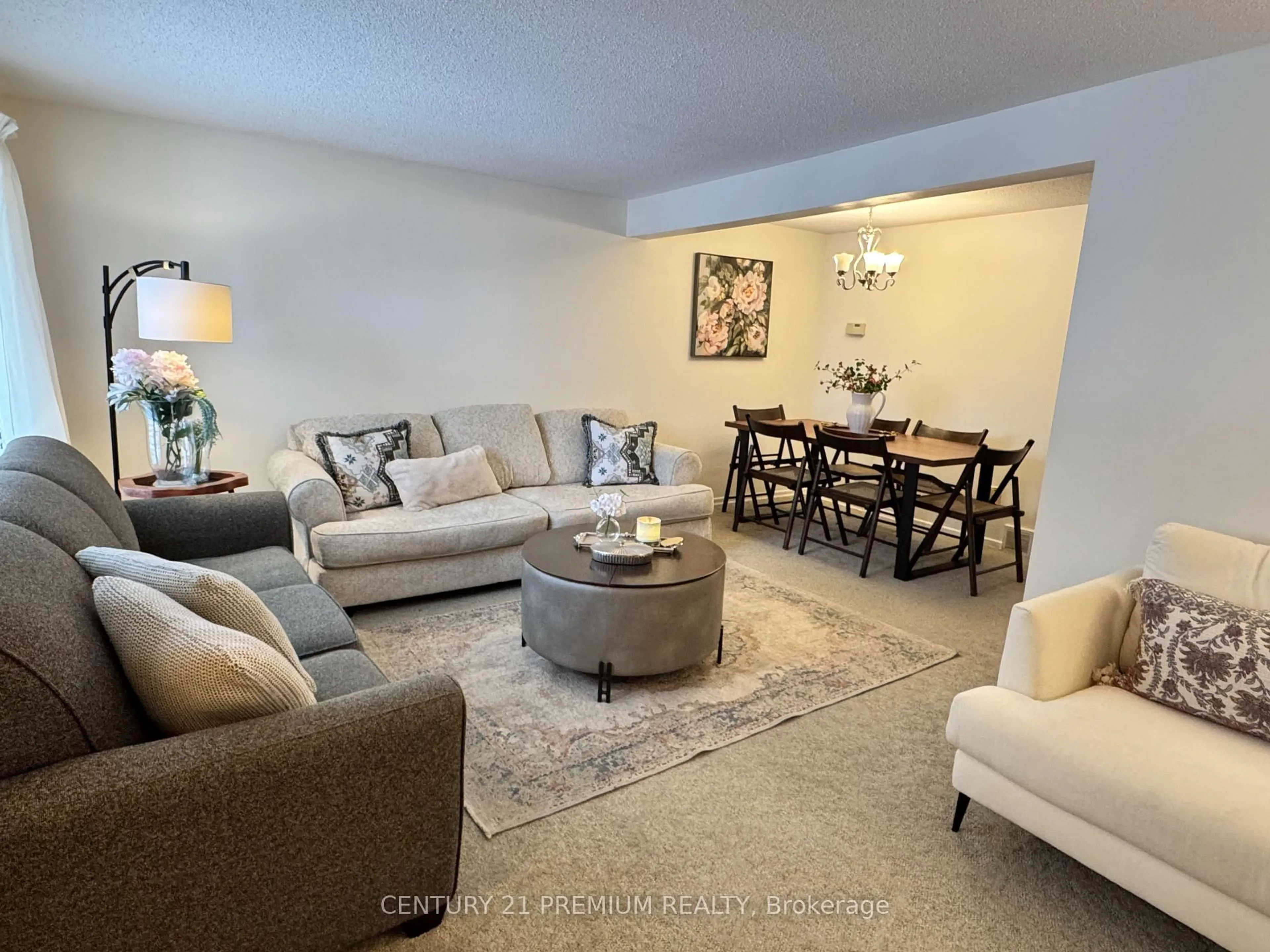 Living room with furniture, unknown for 23 Flint Dr #3, Kitchener Ontario N2E 1S8