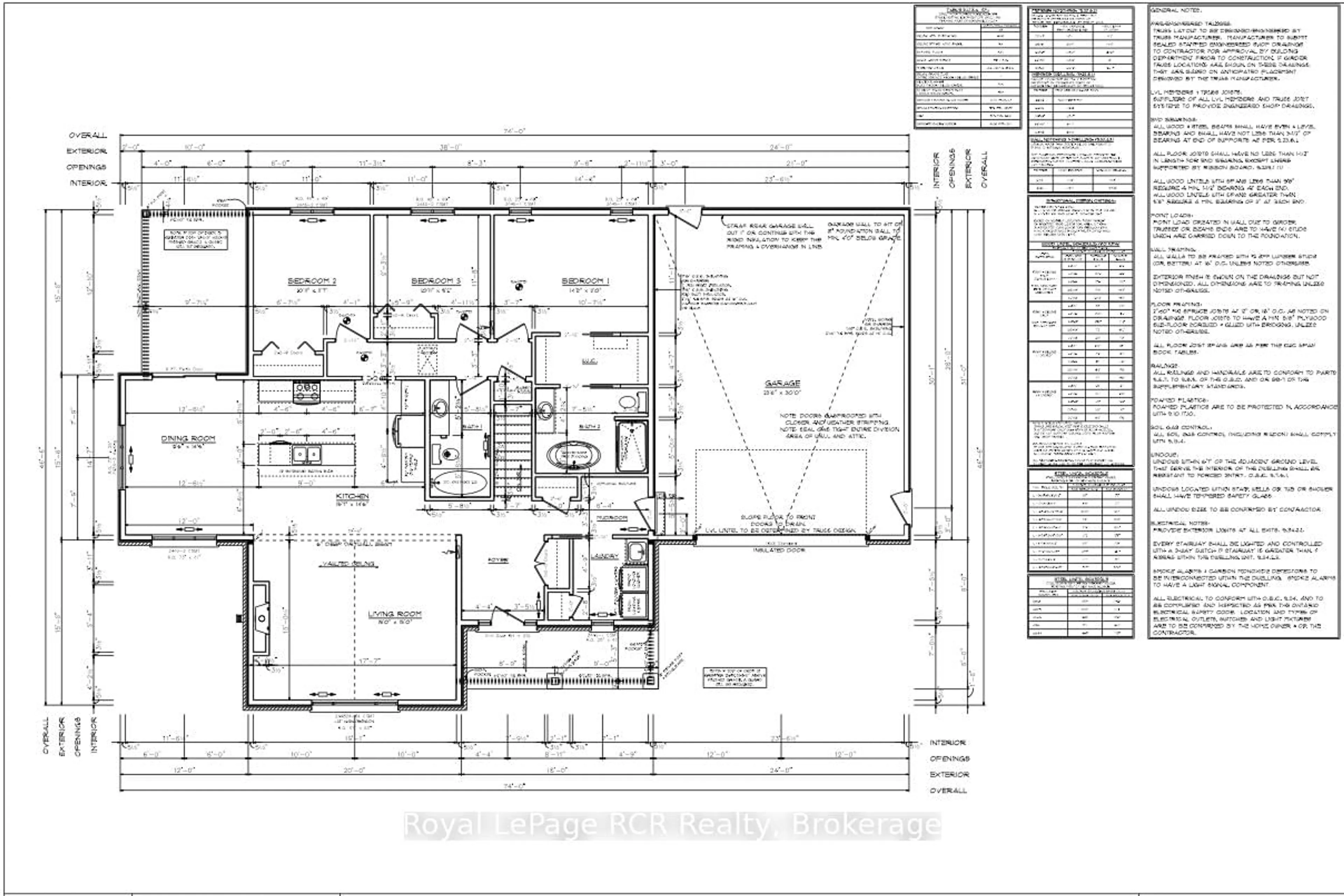 Floor plan for 121 Feairs Dr, Southgate Ontario N0G 1N0