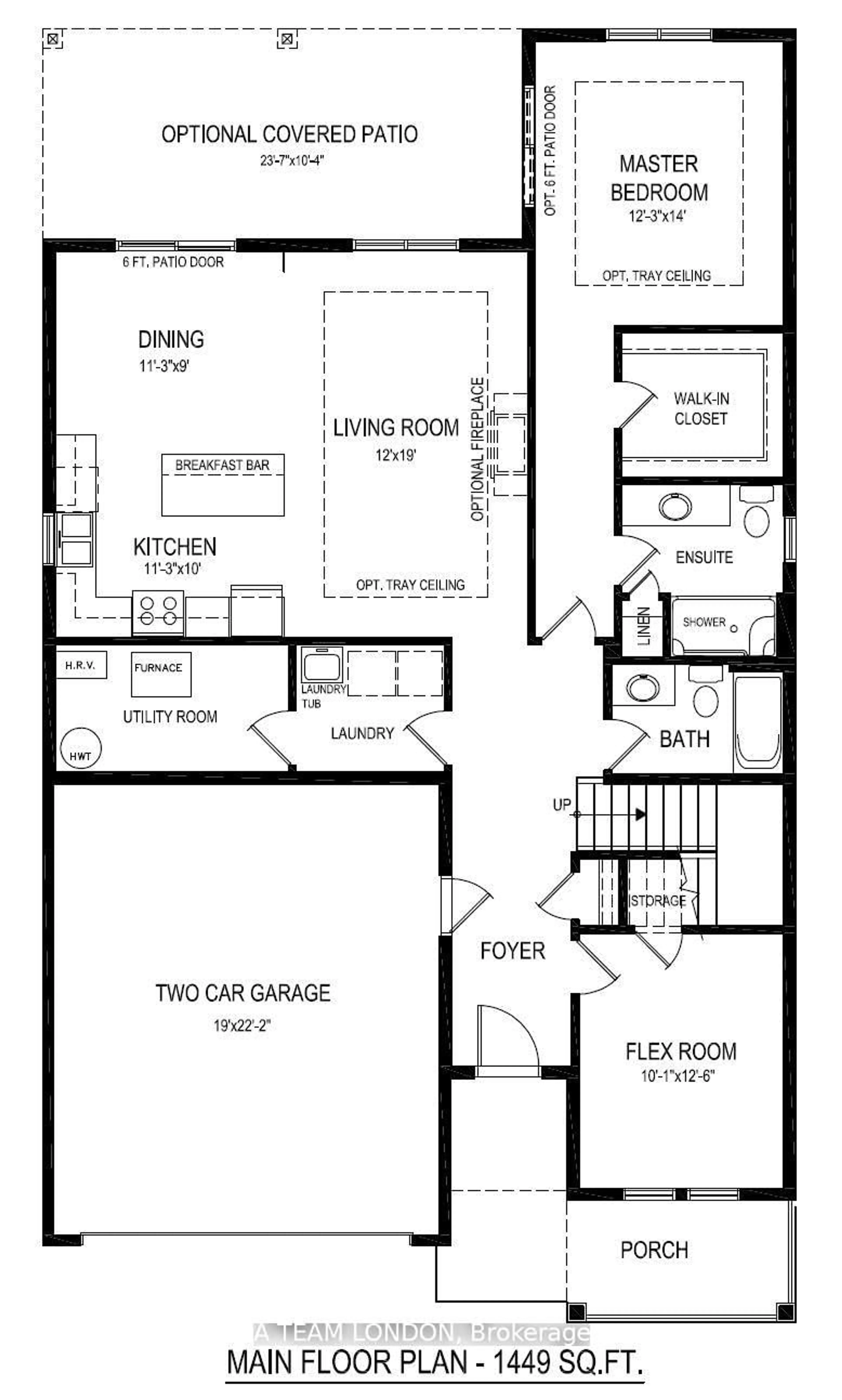 Floor plan for 18 Harbour Way, Central Elgin Ontario N5L 1C5