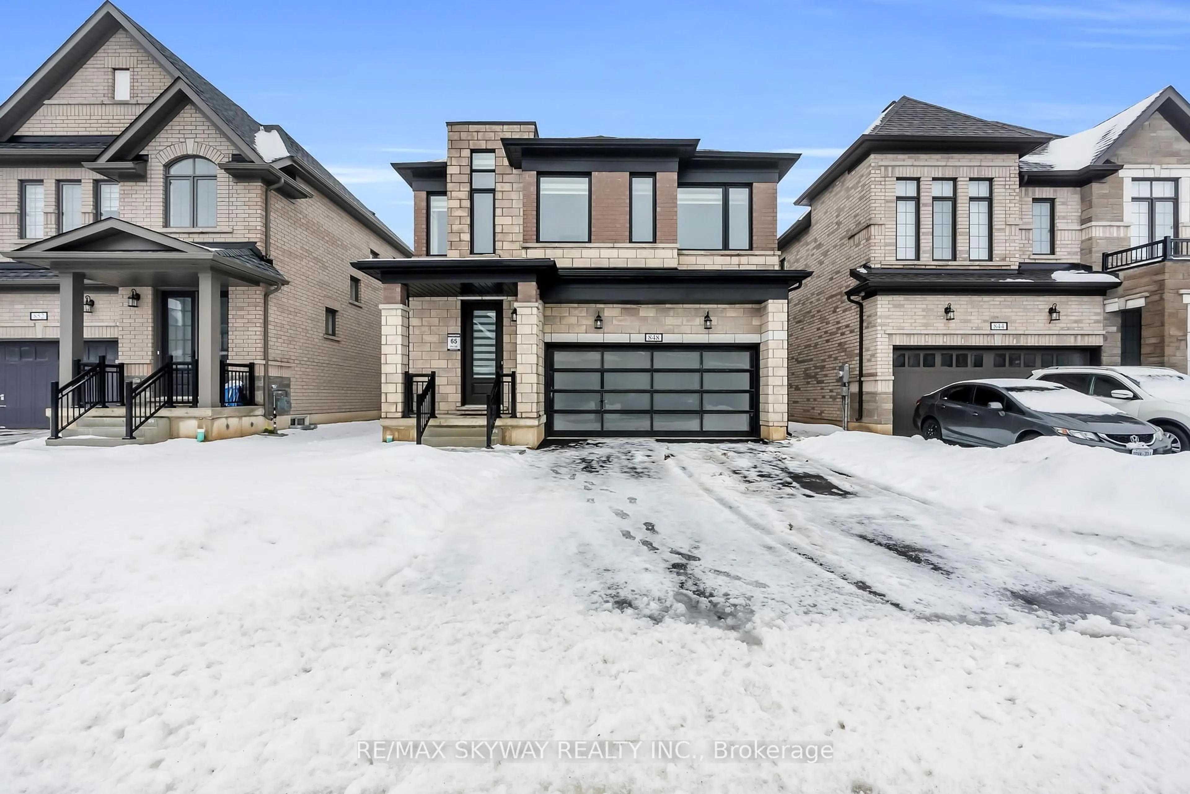 Home with brick exterior material, street for 848 Knights Lane, Woodstock Ontario N4T 0P7