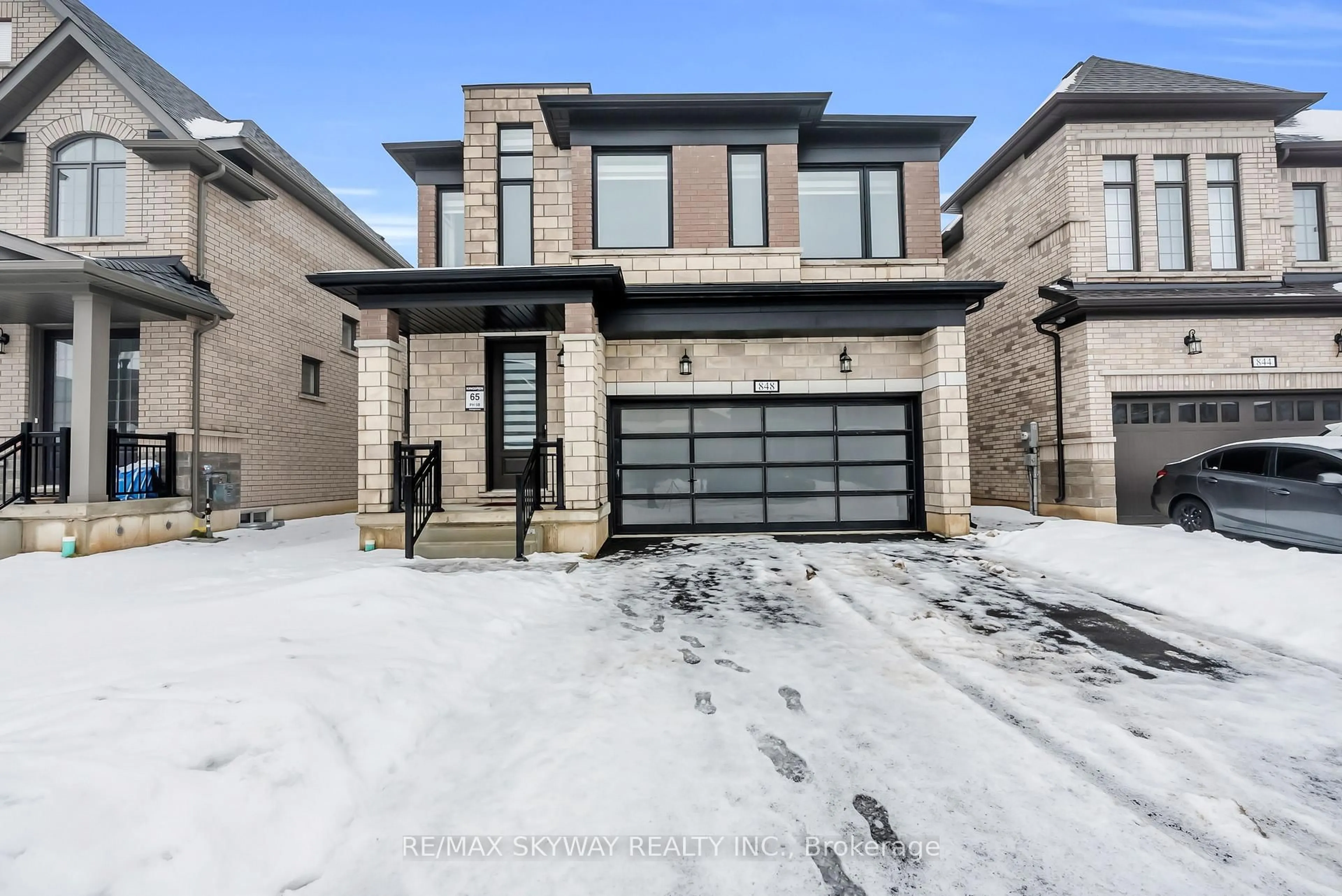 Home with brick exterior material, street for 848 Knights Lane, Woodstock Ontario N4T 0P7