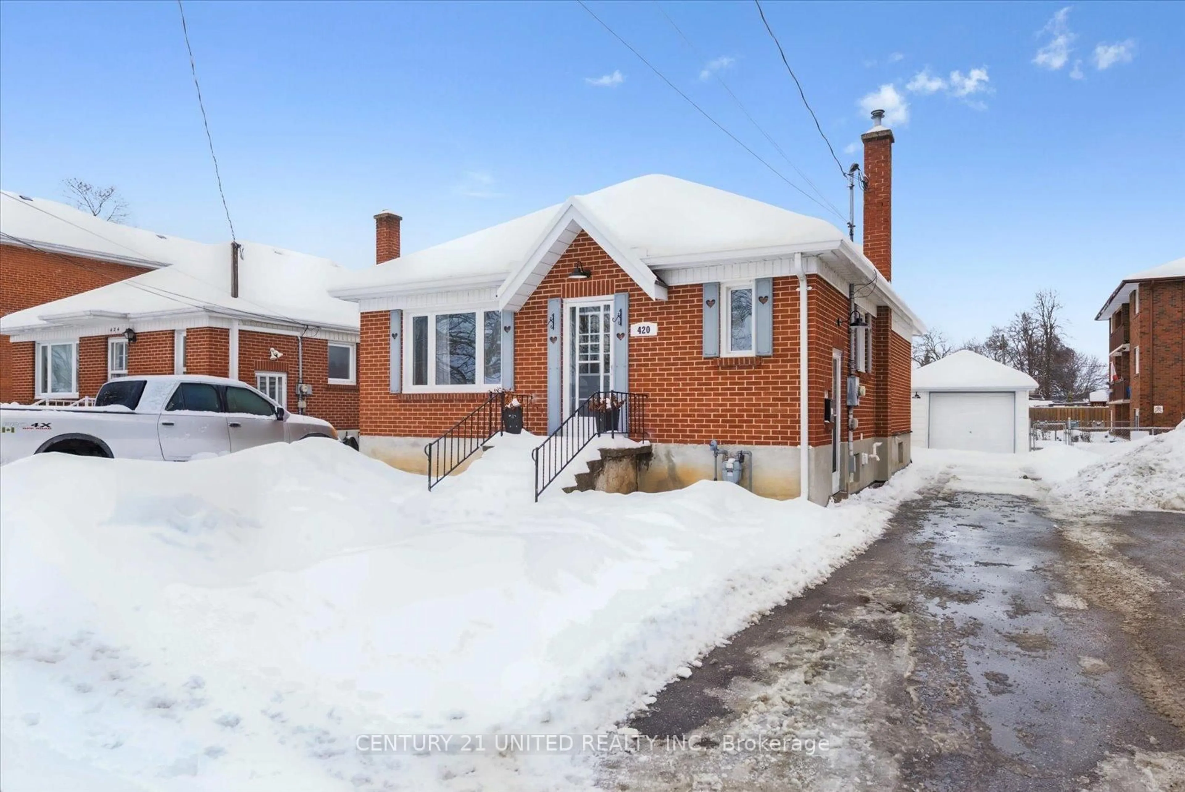 Home with brick exterior material, street for 420 Mckellar St, Peterborough Ontario K9J 7C1