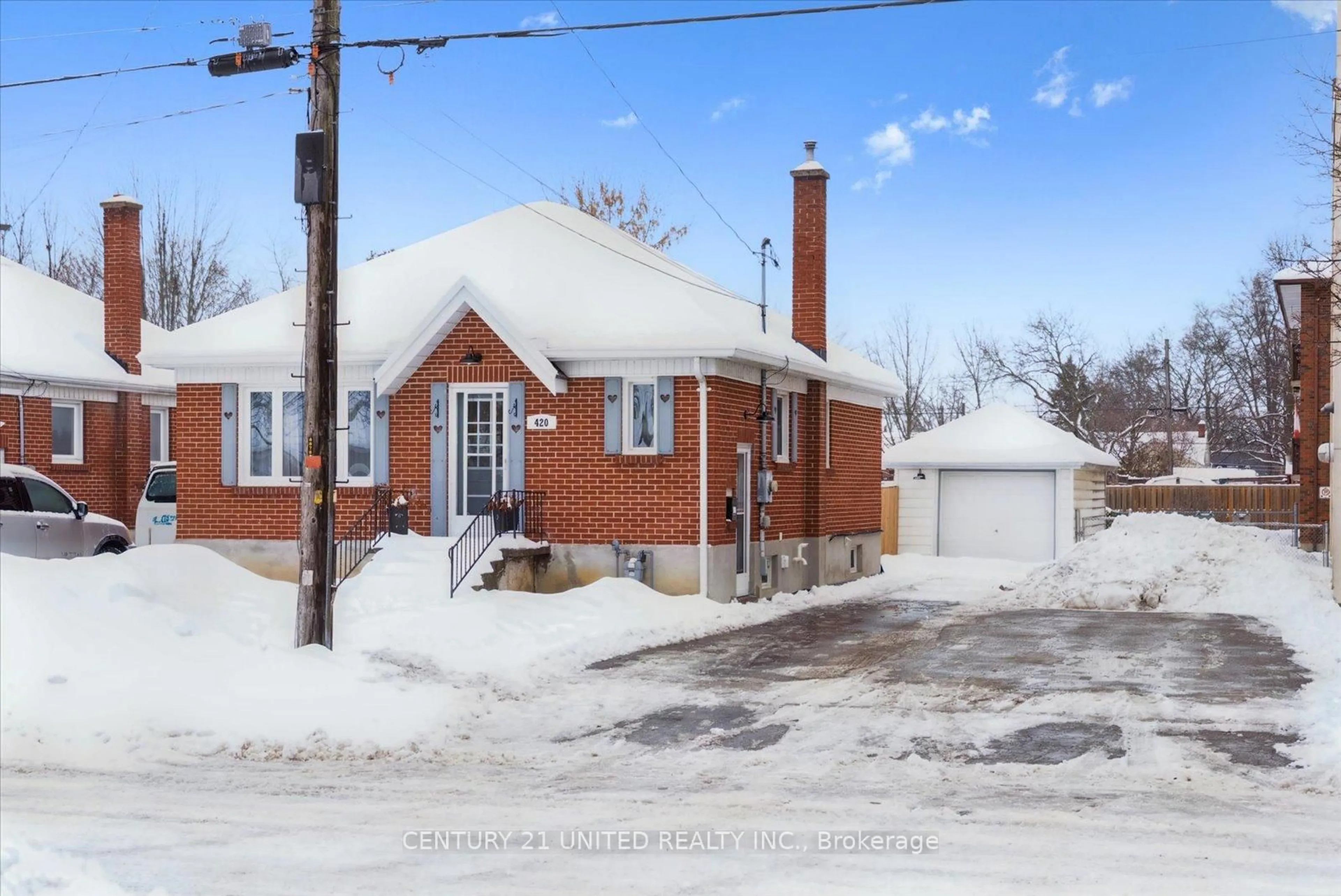 Home with brick exterior material, street for 420 Mckellar St, Peterborough Ontario K9J 7C1