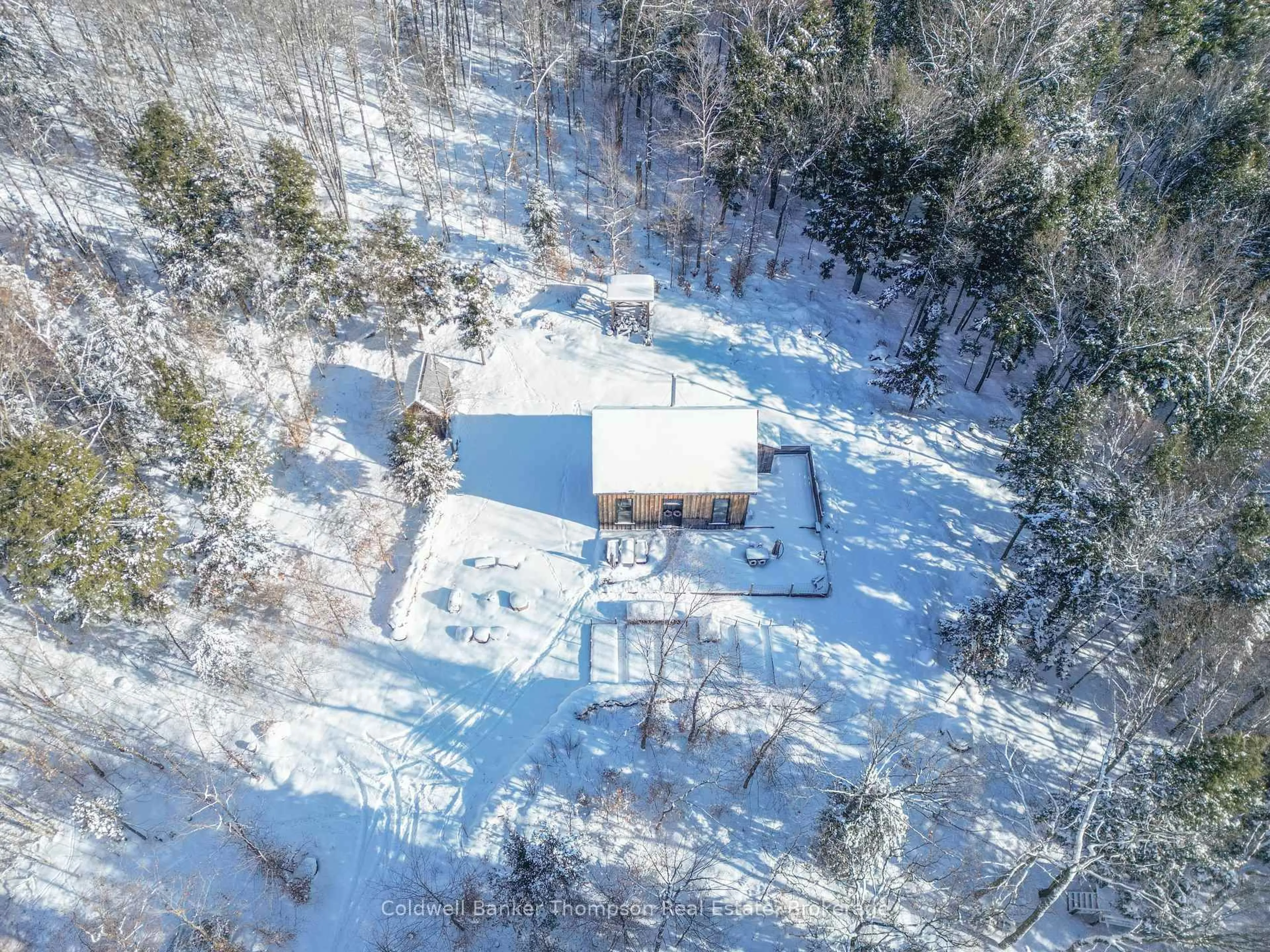 A pic from outside/outdoor area/front of a property/back of a property/a pic from drone, unknown for 2825 Midlothian Rd, Ryerson Ontario P0A 1C0