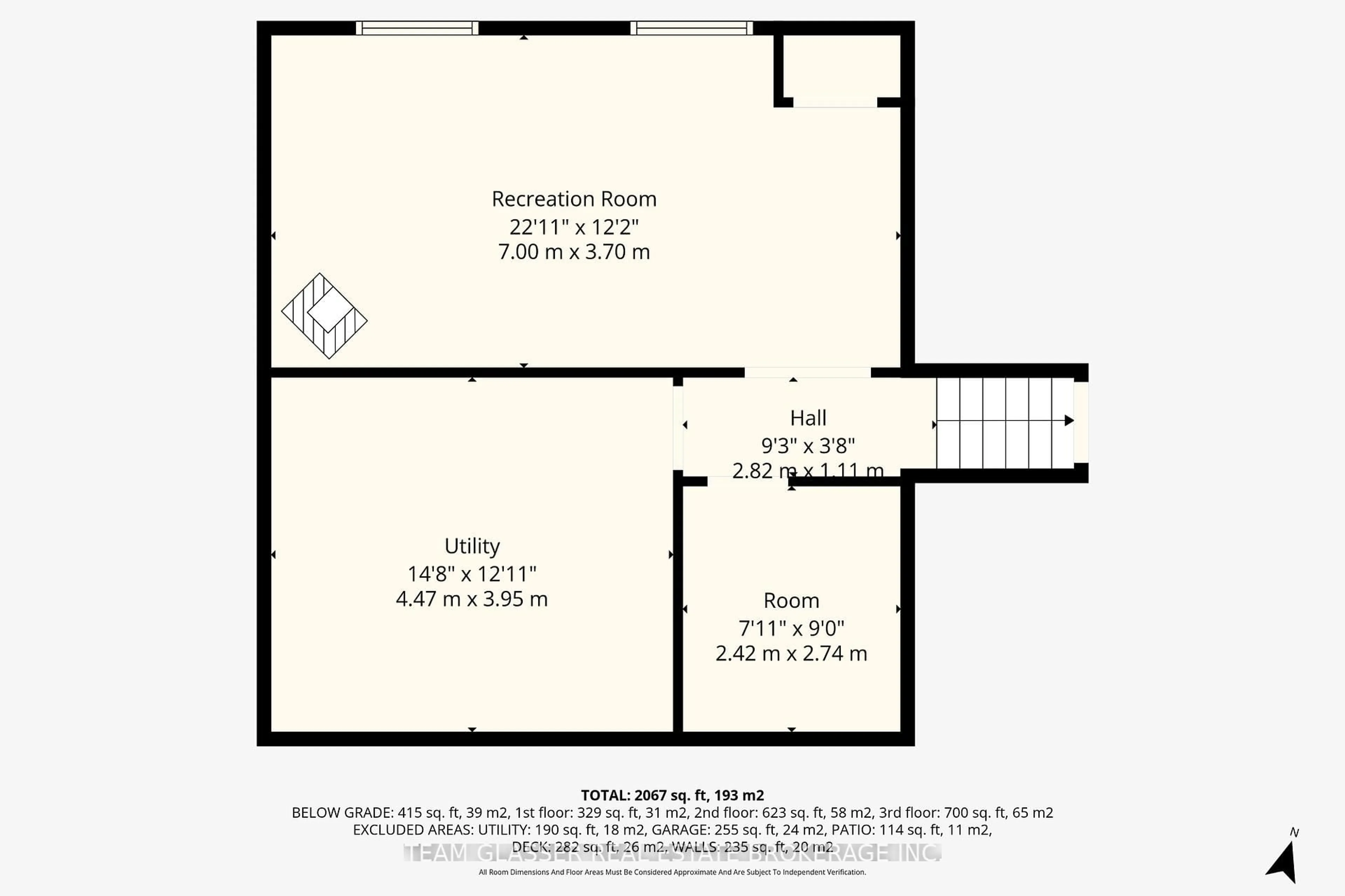 Floor plan for 78 Dennis Ave, London South Ontario N6P 1B5