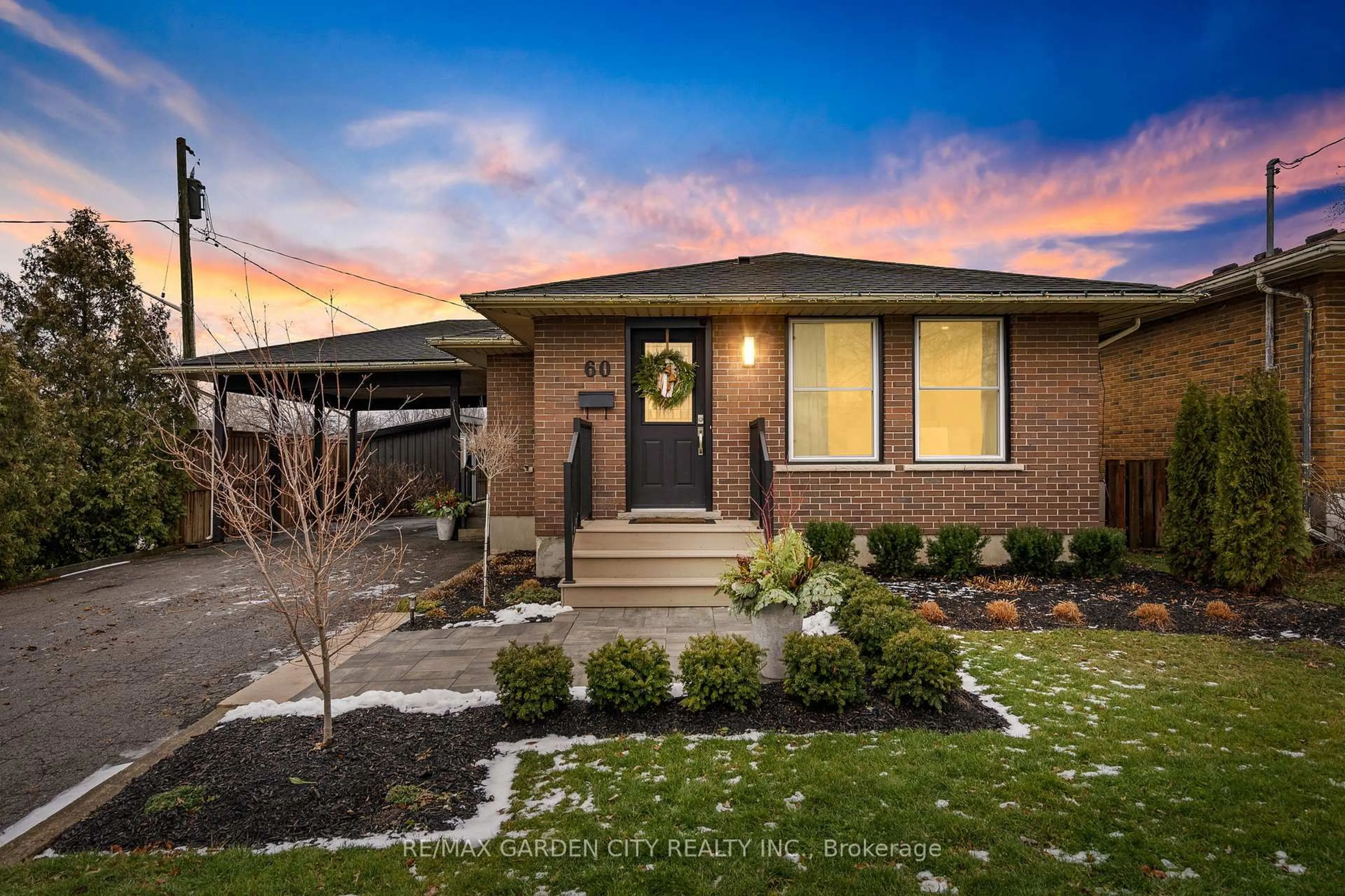 Home with brick exterior material, street for 60 Brunswick St, St. Catharines Ontario L2S 3A2