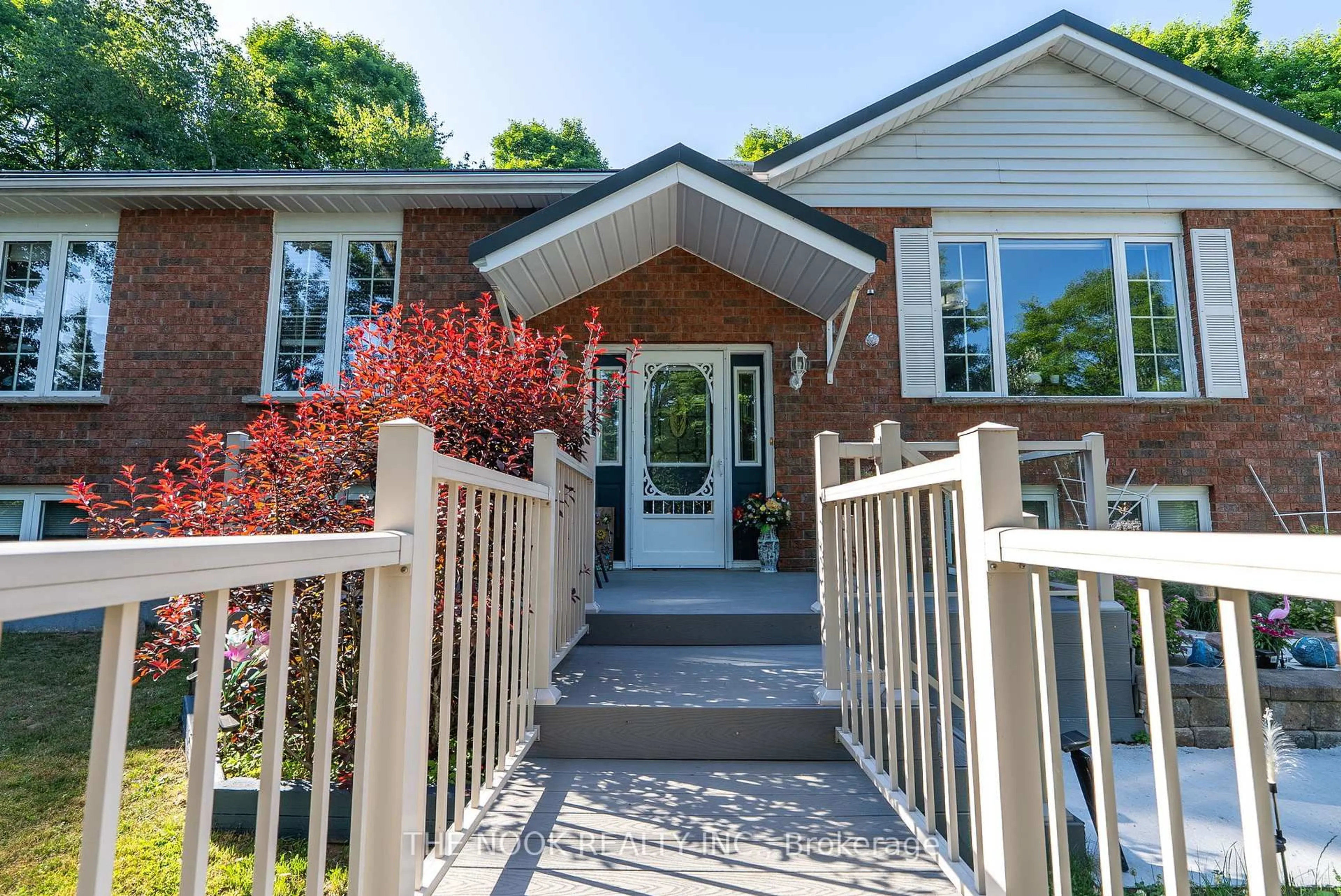 Home with brick exterior material, street for 12482 Highway 28 Rd, North Kawartha Ontario K0L 1A0