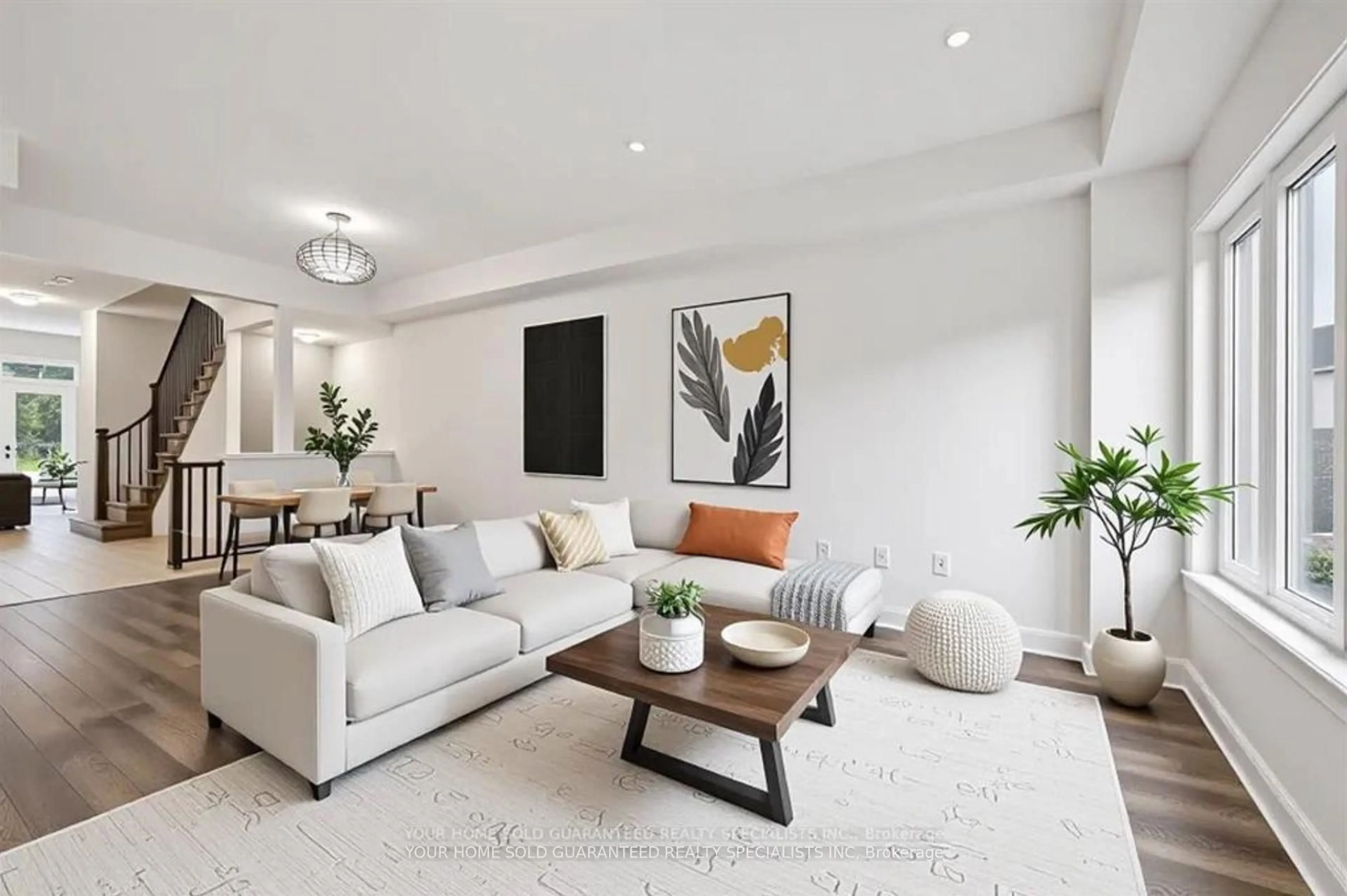 Living room with furniture, unknown for 64 Cosmopolitan Common, St. Catharines Ontario L2M 0B8