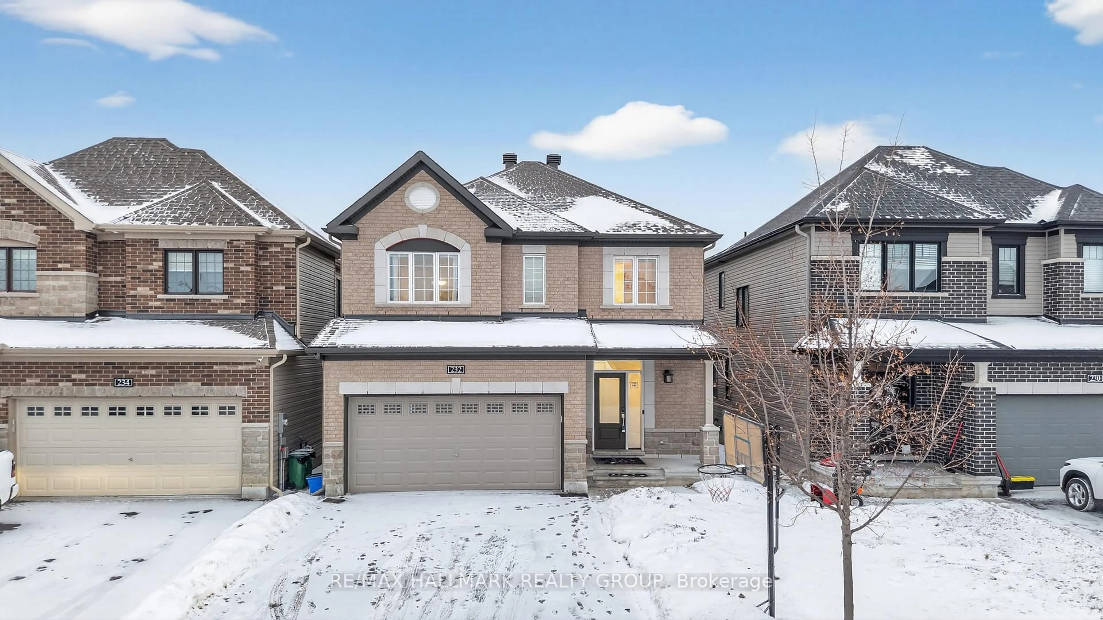 Home with brick exterior material, street for 232 Aquarium Ave, Orleans Ontario K4A 1K7