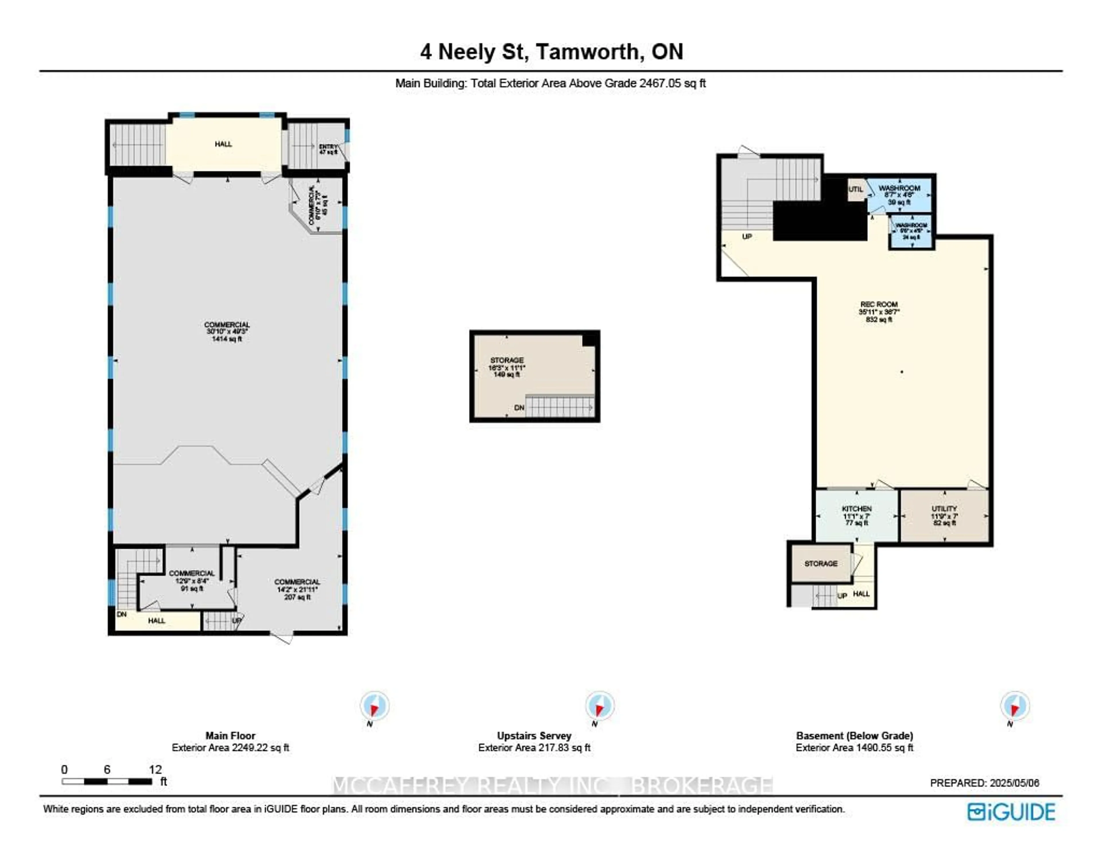 Floor plan for 4 Neely St, Tamworth Ontario K0K 3G0