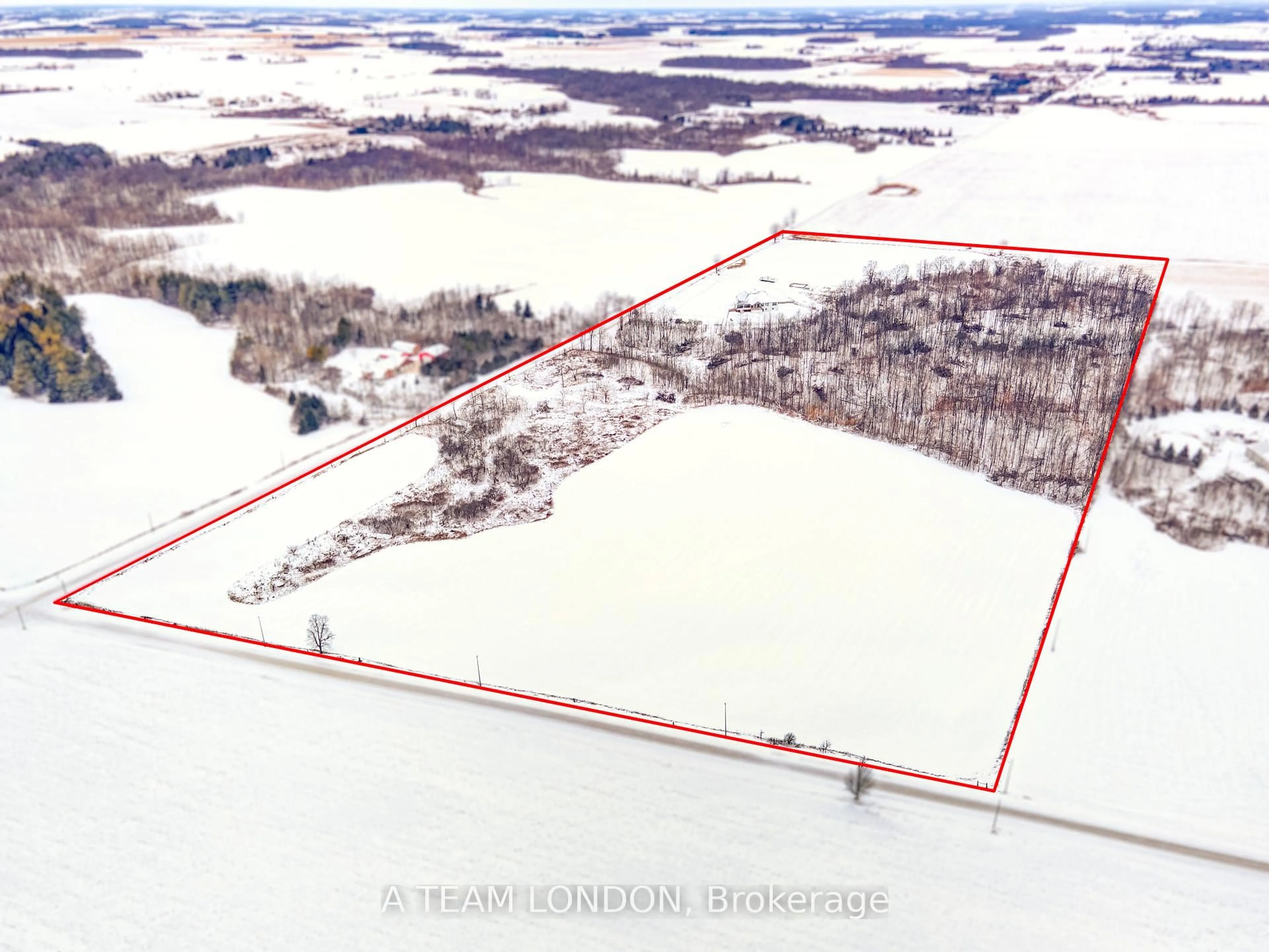 A pic from outside/outdoor area/front of a property/back of a property/a pic from drone, water/lake/river/ocean view for 21298 Springfield Rd, Southwest Middlesex Ontario N0L 1T0