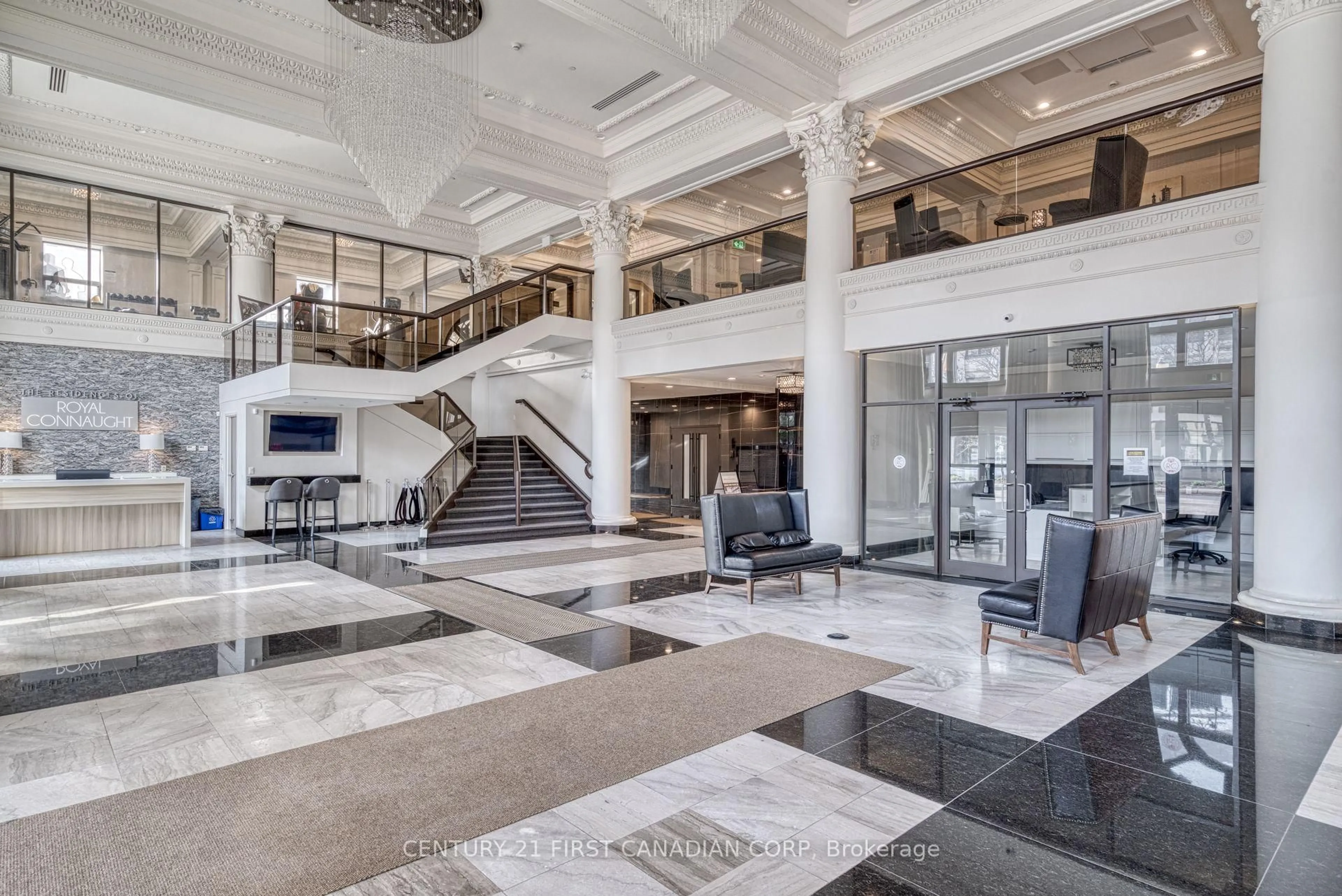 Lobby for 118 King St #720, Hamilton Ontario L8N 1A8