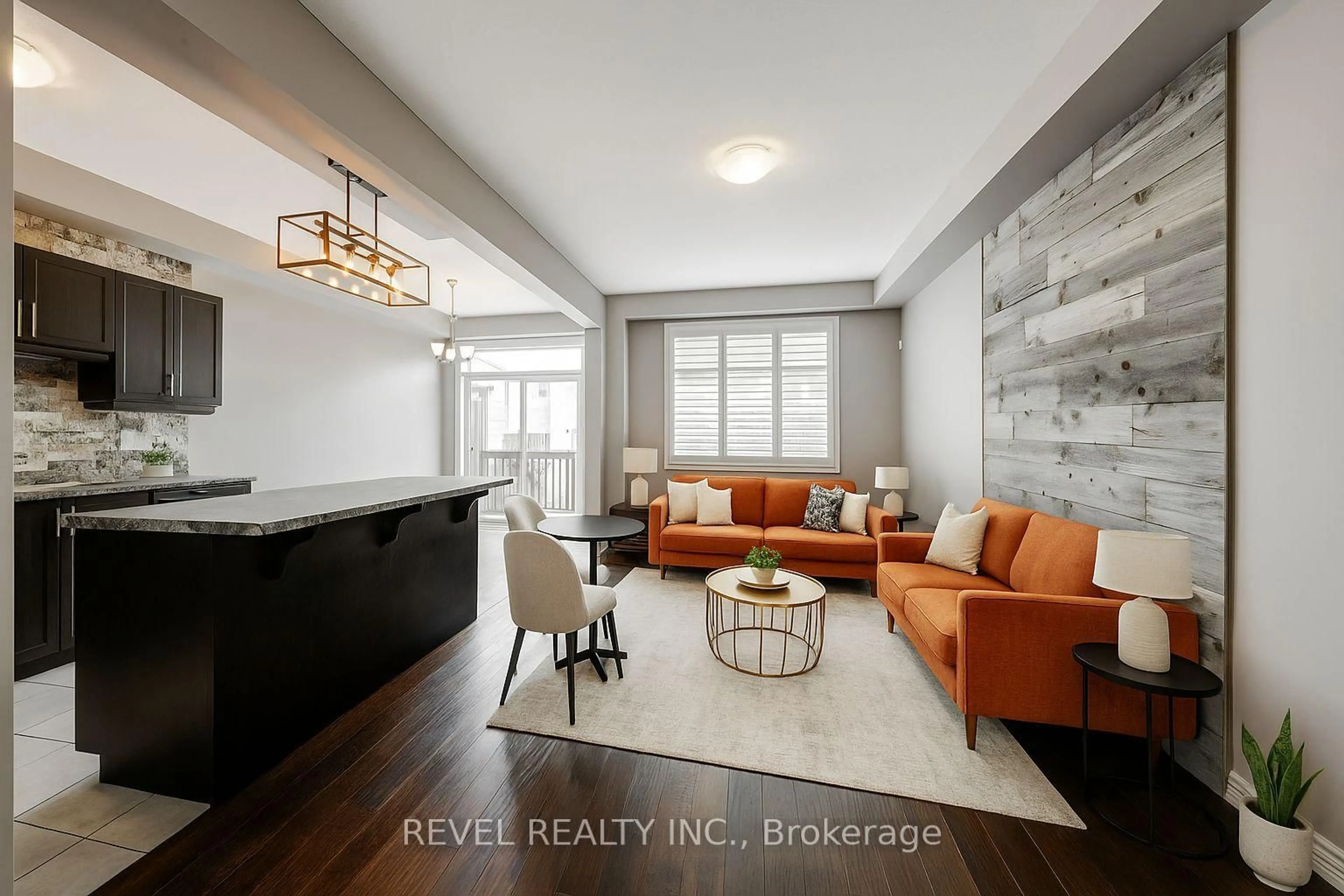 Living room with furniture, unknown for 247 Festival Way #22, Hamilton Ontario L0R 1C0