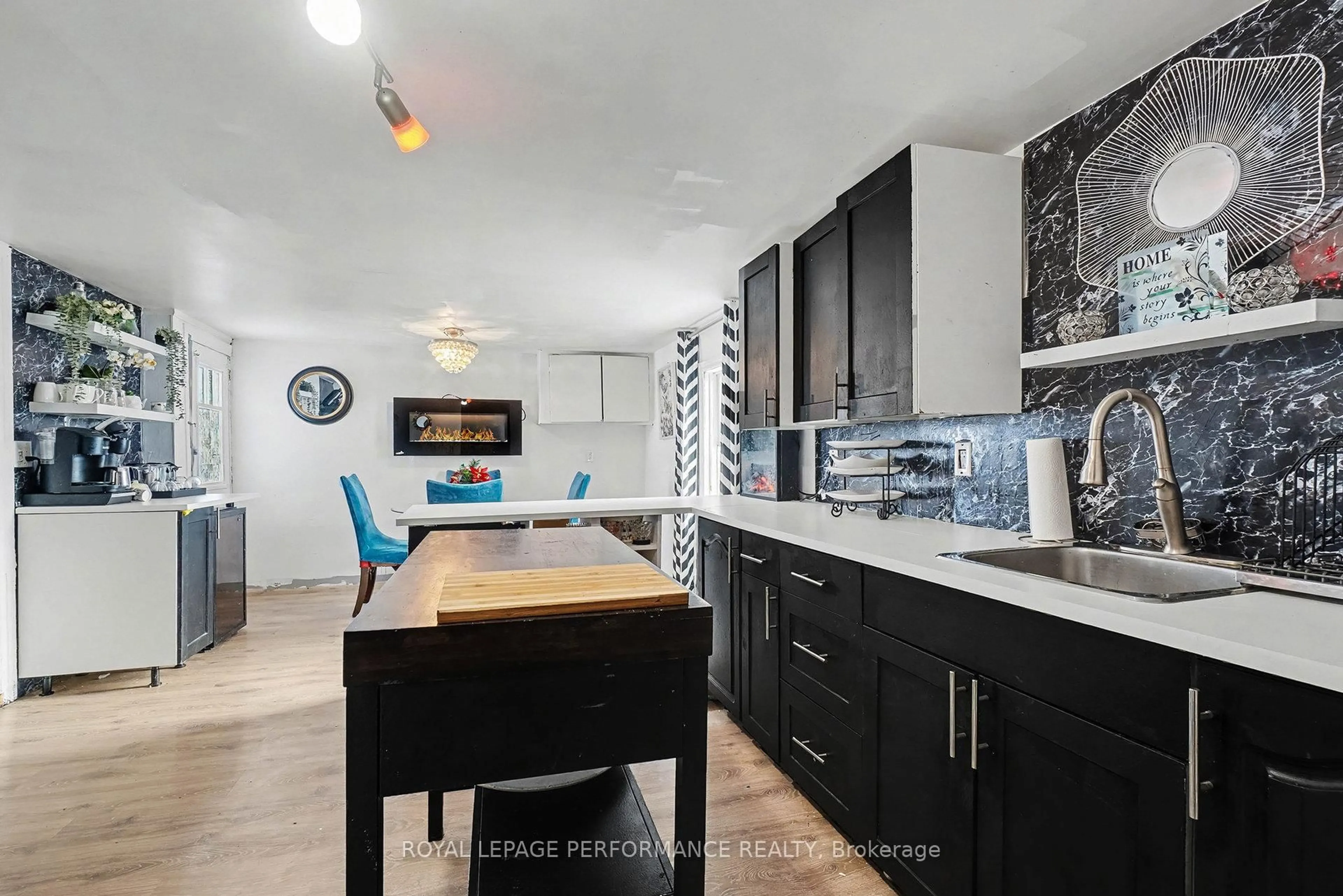 Open concept kitchen, ceramic/tile floor for 1069 Alma St, Clarence-Rockland Ontario K4K 1E4