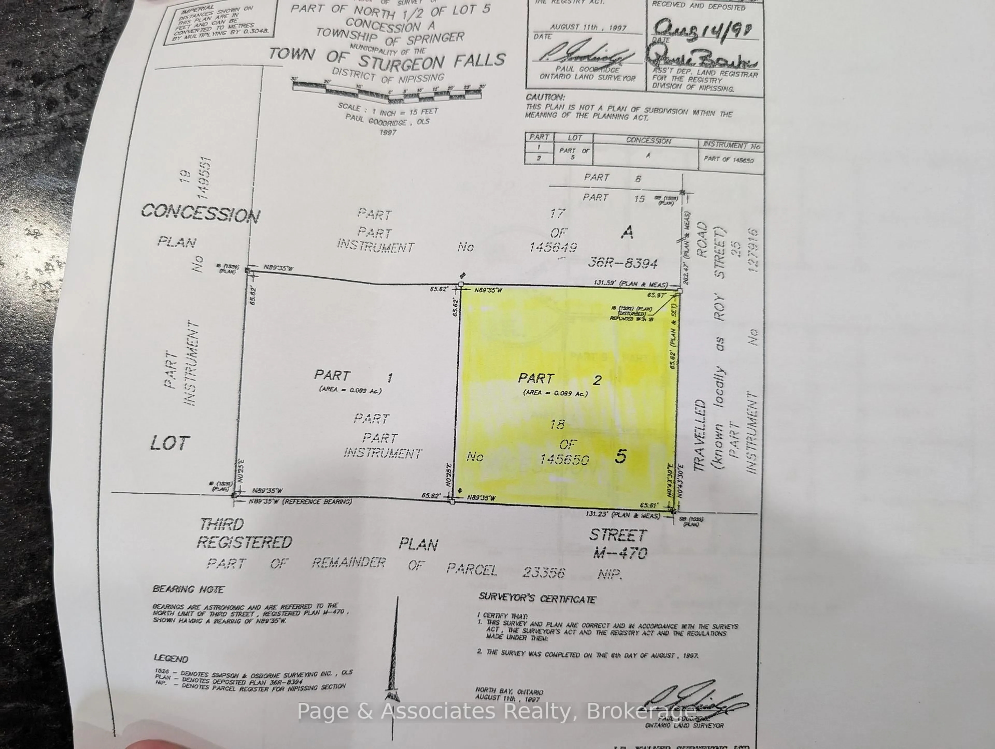 Floor plan for 17 Third St, West Nipissing Ontario P2B 3E6
