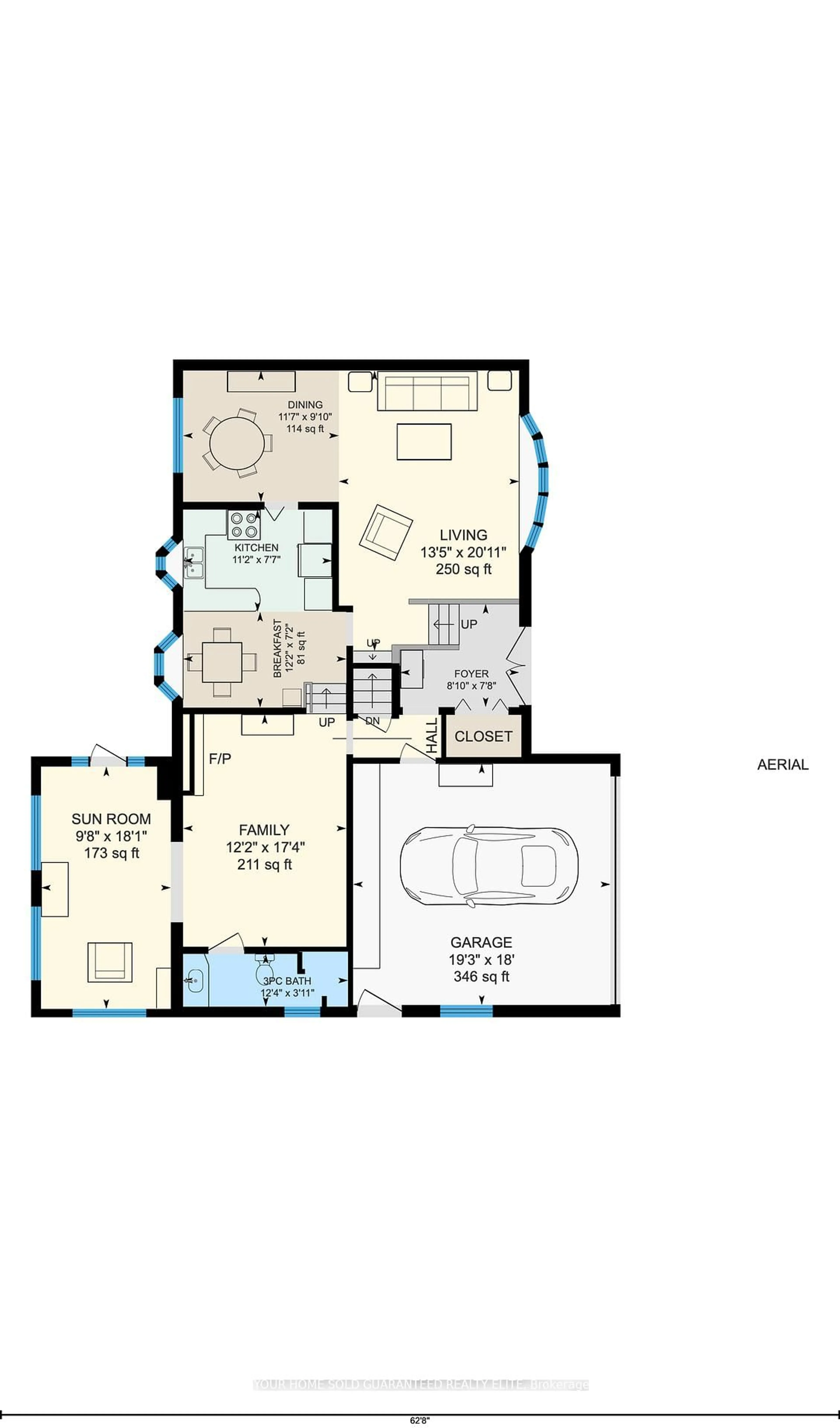 Floor plan for 77 Upper Paradise Rd, Hamilton Ontario L9C 5B6