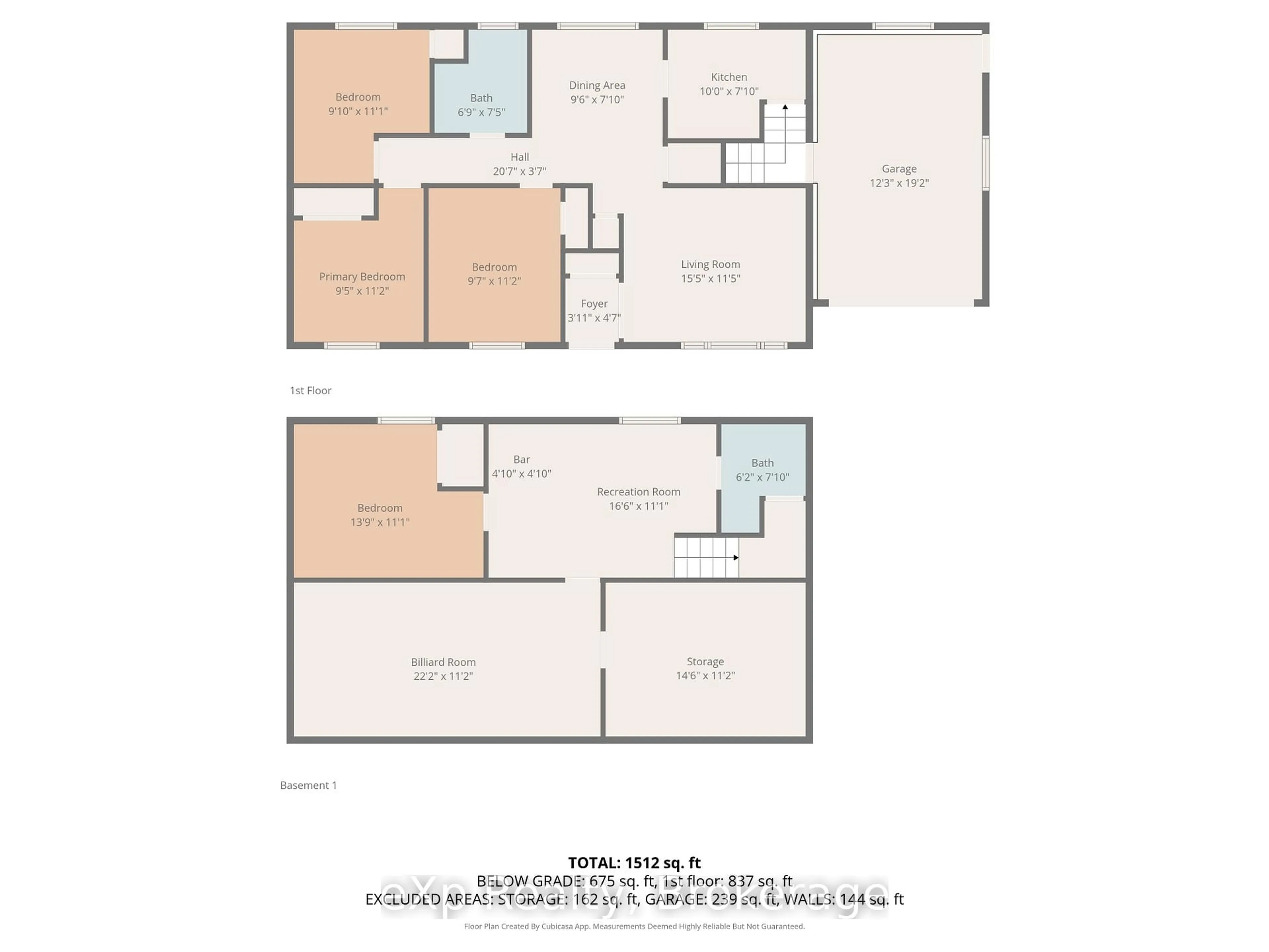 Floor plan for 1082 West St, Kincardine Ontario N2Z 1C5