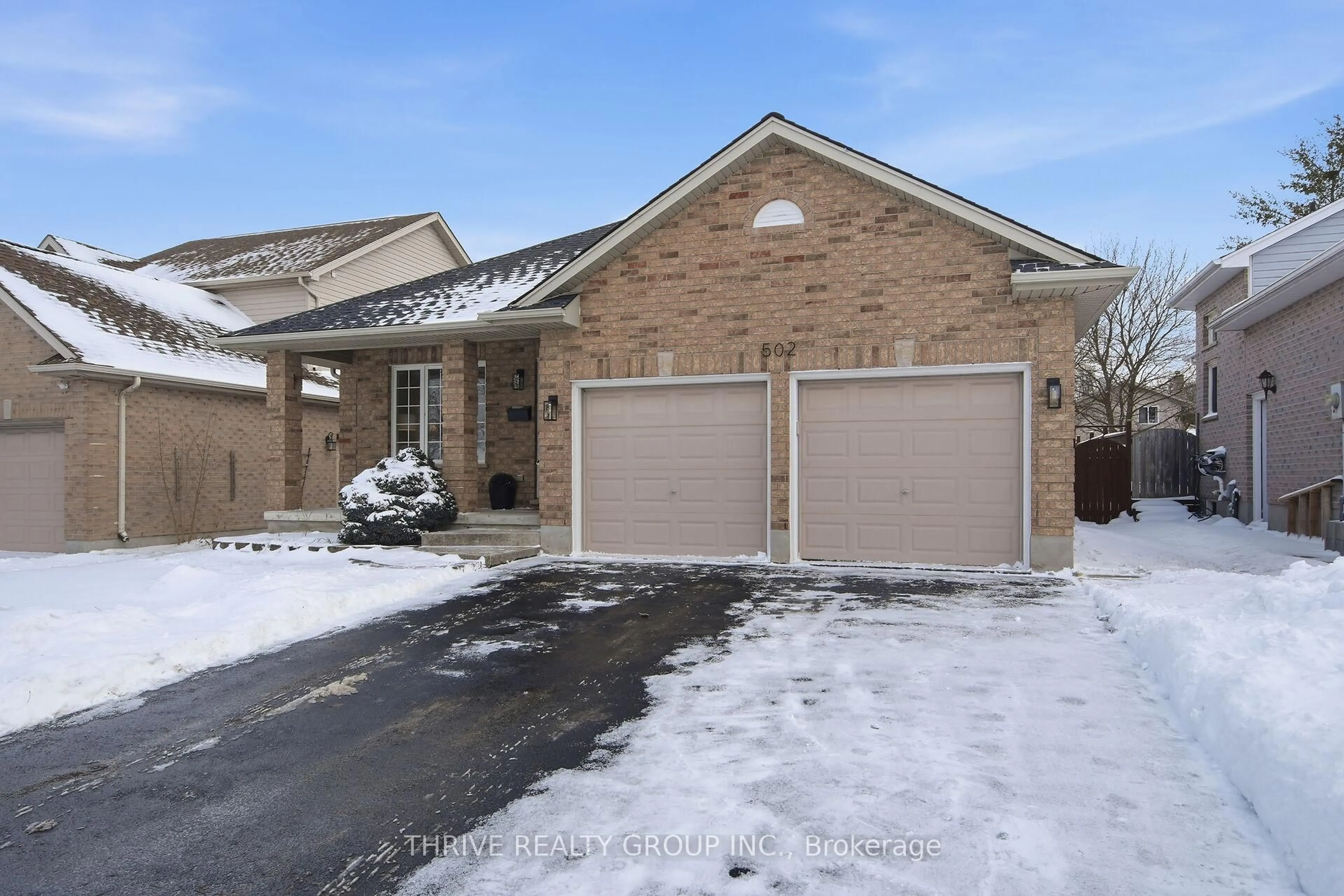 Home with brick exterior material, street for 502 Forest Creek Pl, London East Ontario N5Y 5T6