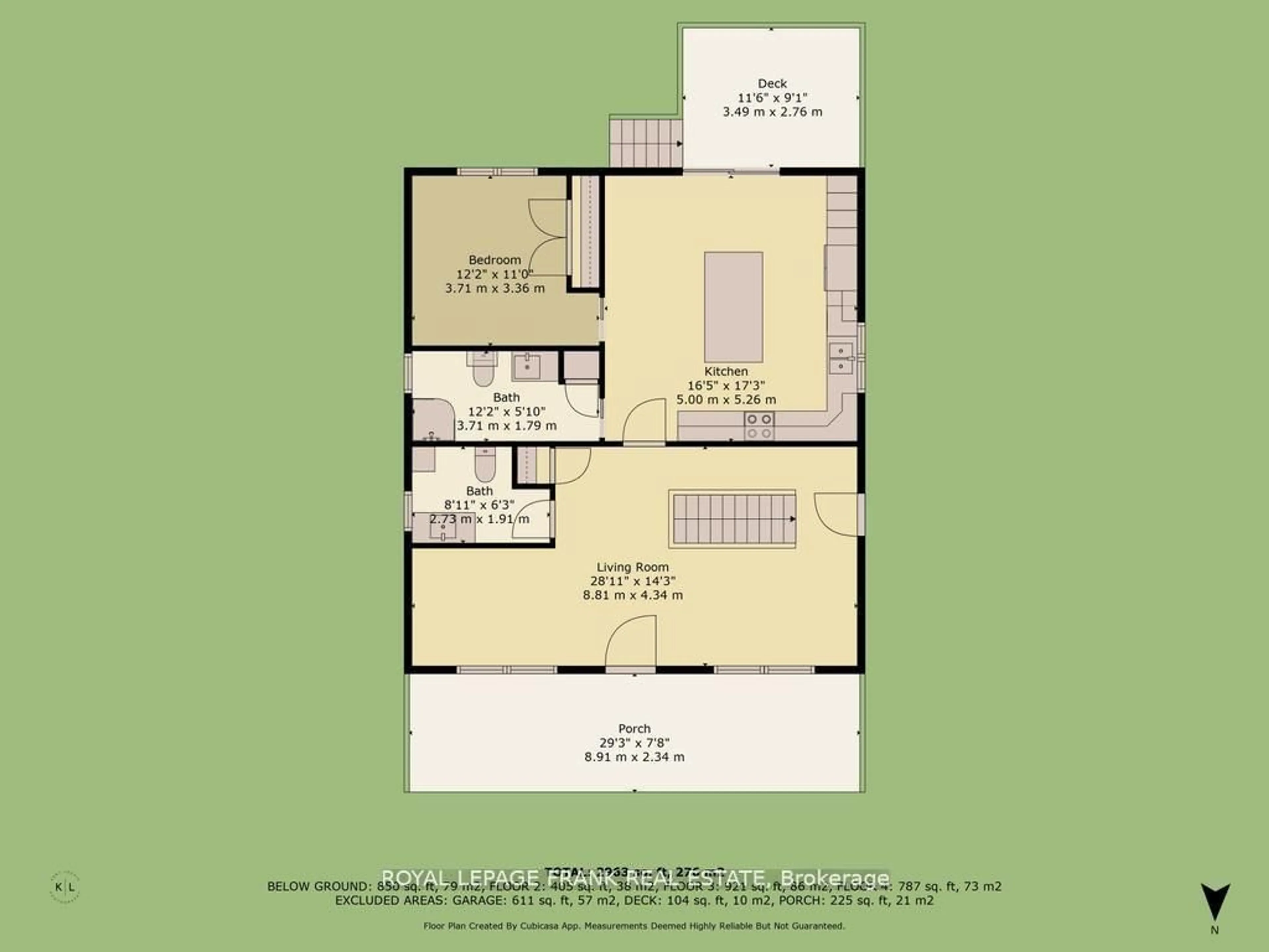 Floor plan for 24 Ted's Lane, Trent Lakes Ontario K0L 1J0