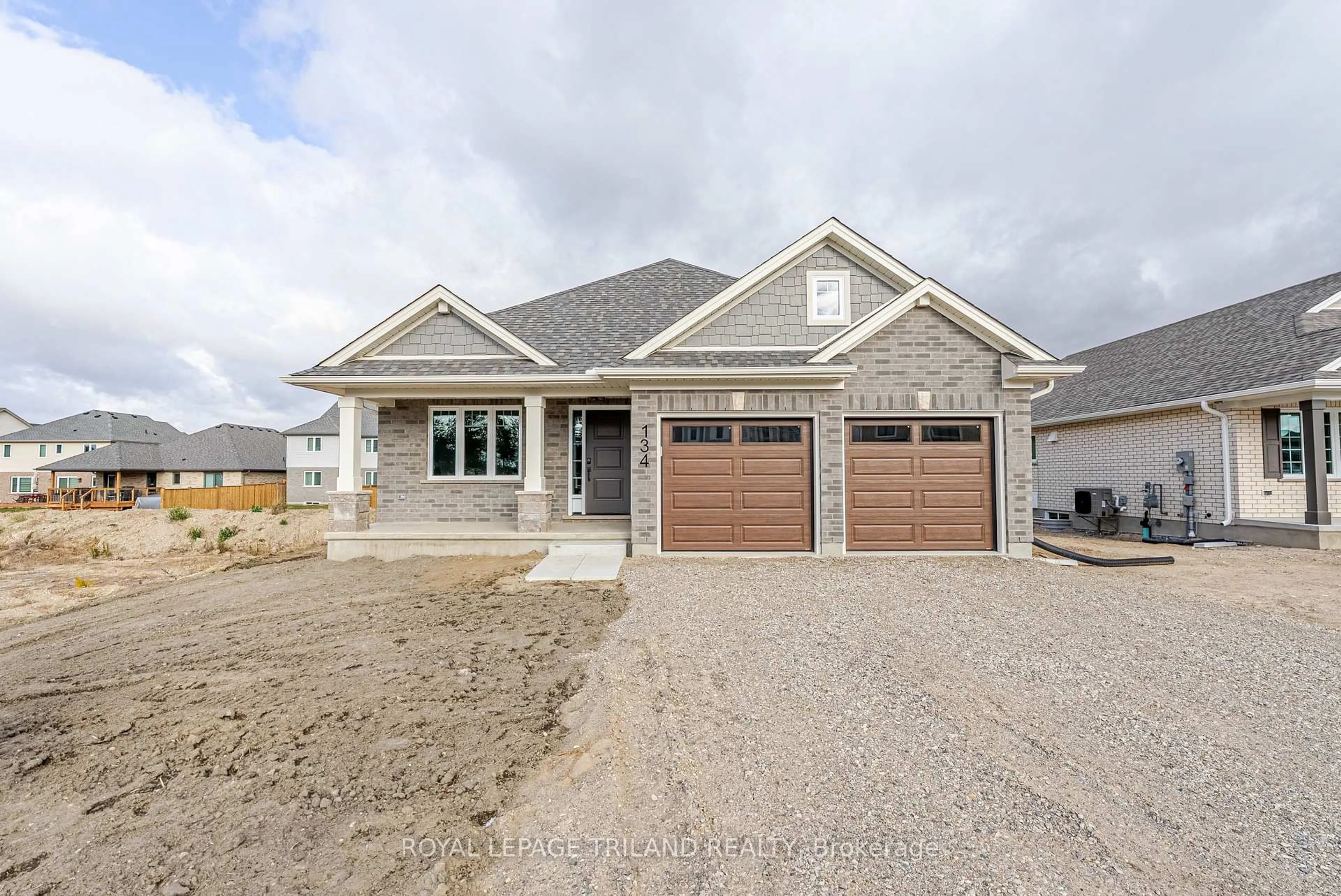 Home with brick exterior material, street for 134 Styles Dr, St. Thomas Ontario N5R 0R1