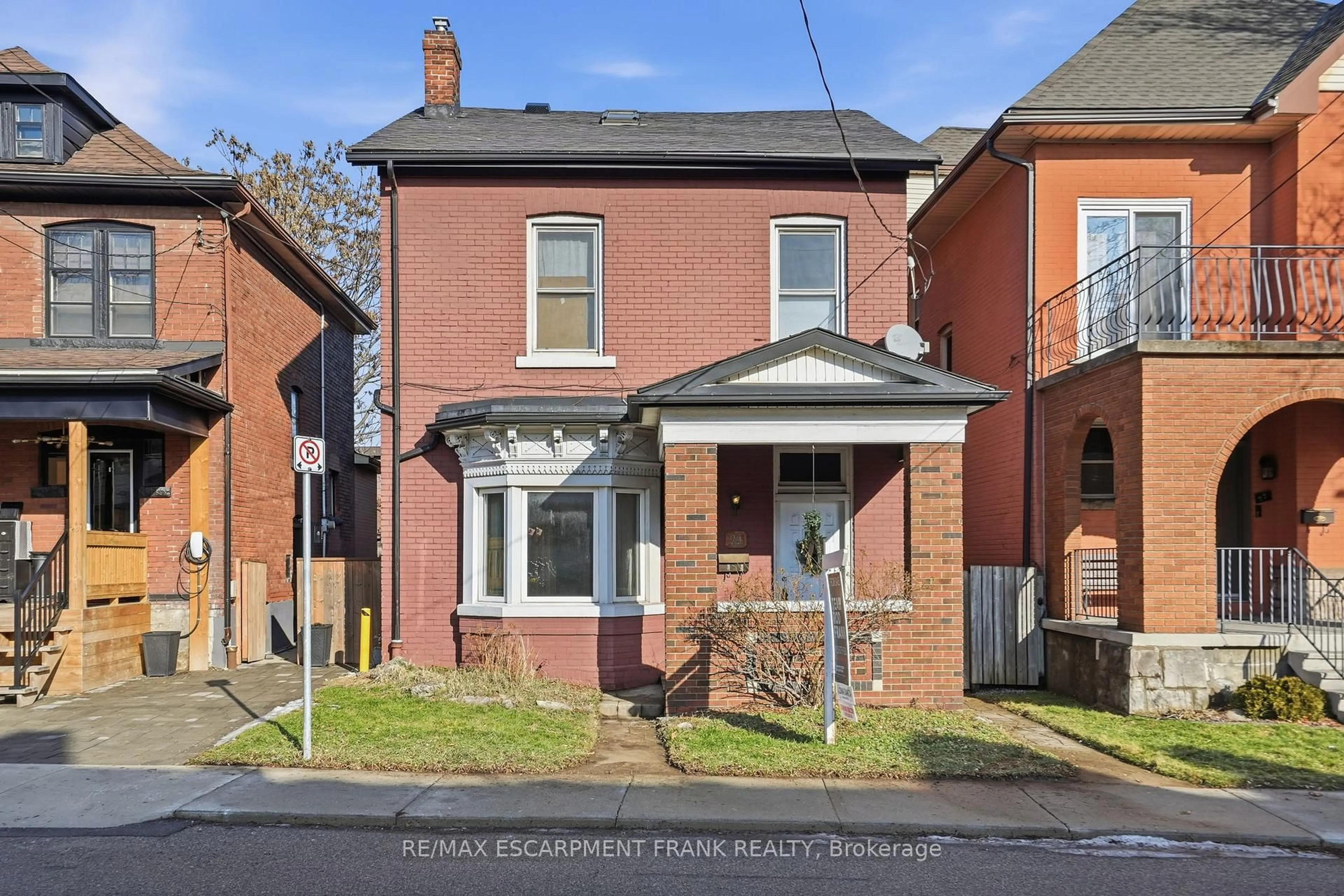 Home with brick exterior material, street for 24 Florence St, Hamilton Ontario L8R 1W4