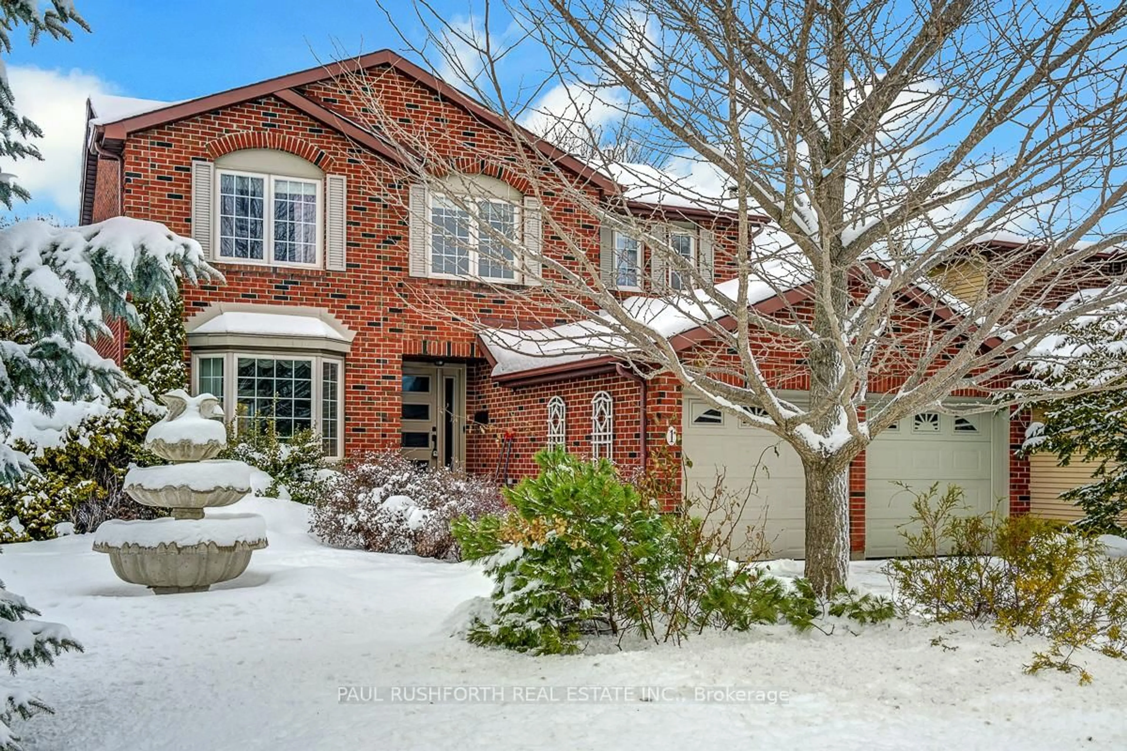 Home with brick exterior material, street for 1 Acklam Terr, Kanata Ontario K2K 2H1