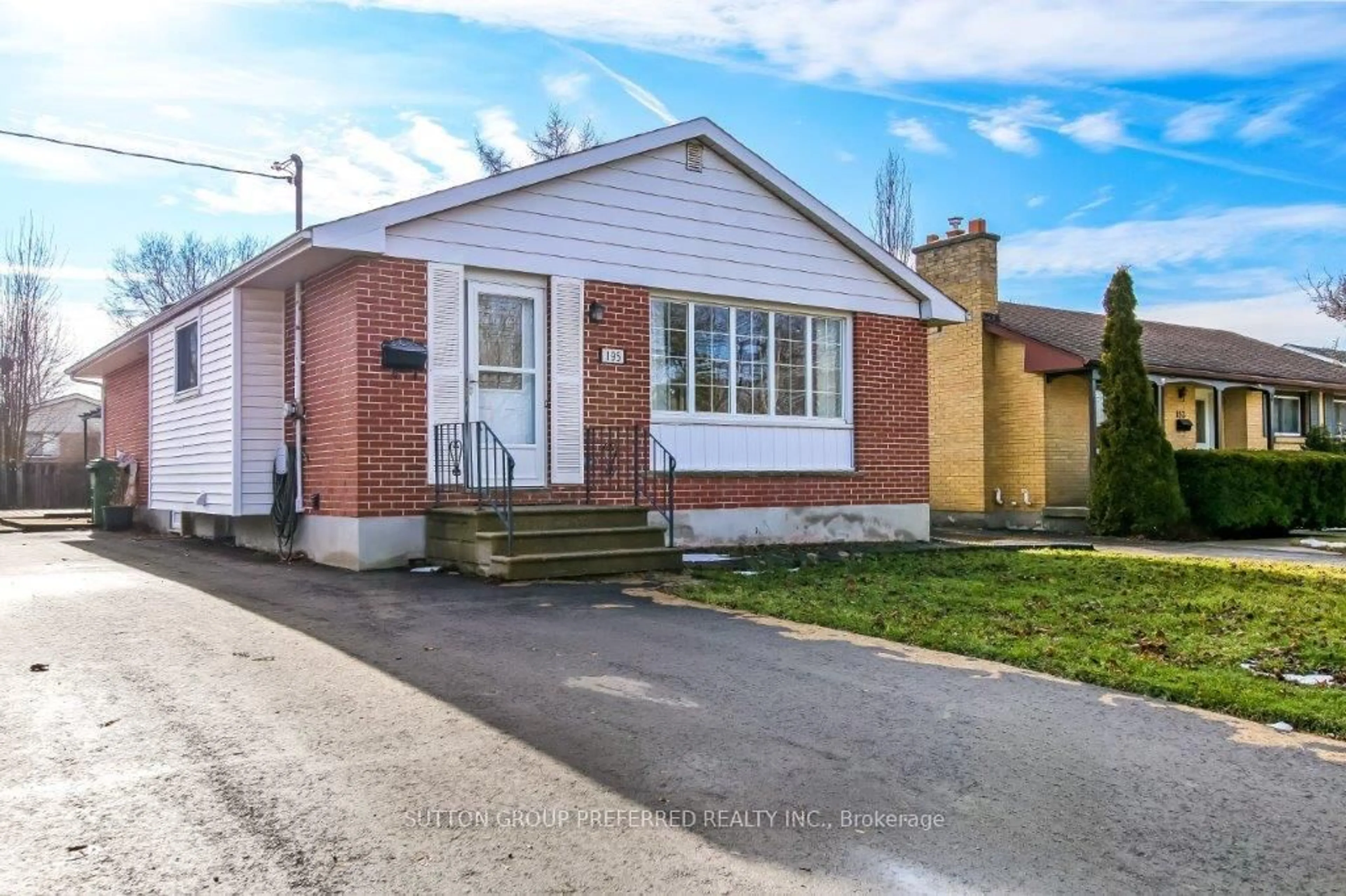 Home with brick exterior material, street for 195 Myrtle St, St. Thomas Ontario N5R 2G8