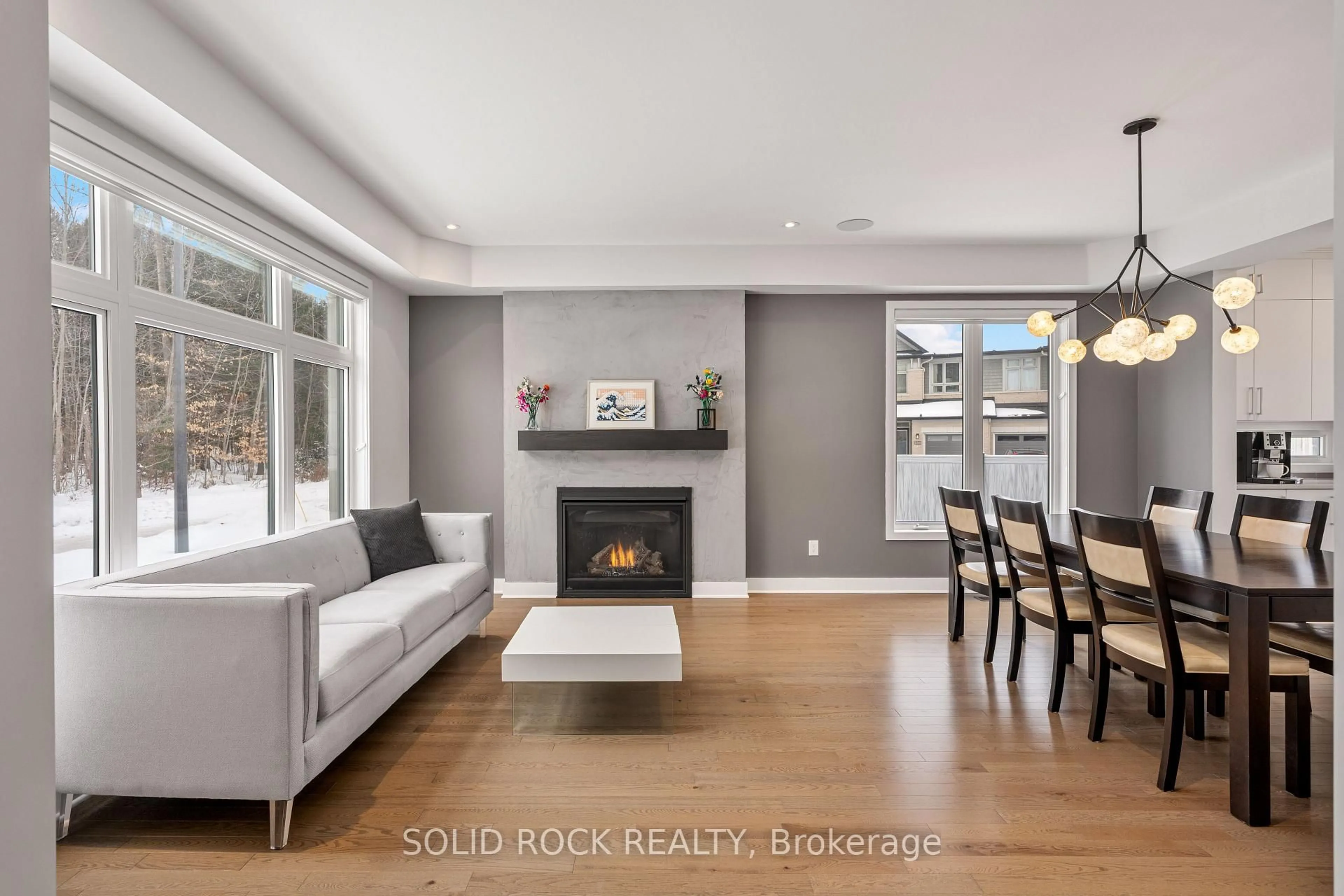 Living room with furniture, unknown for 242 Shinleaf Cres, Ottawa Ontario K1W 0J2