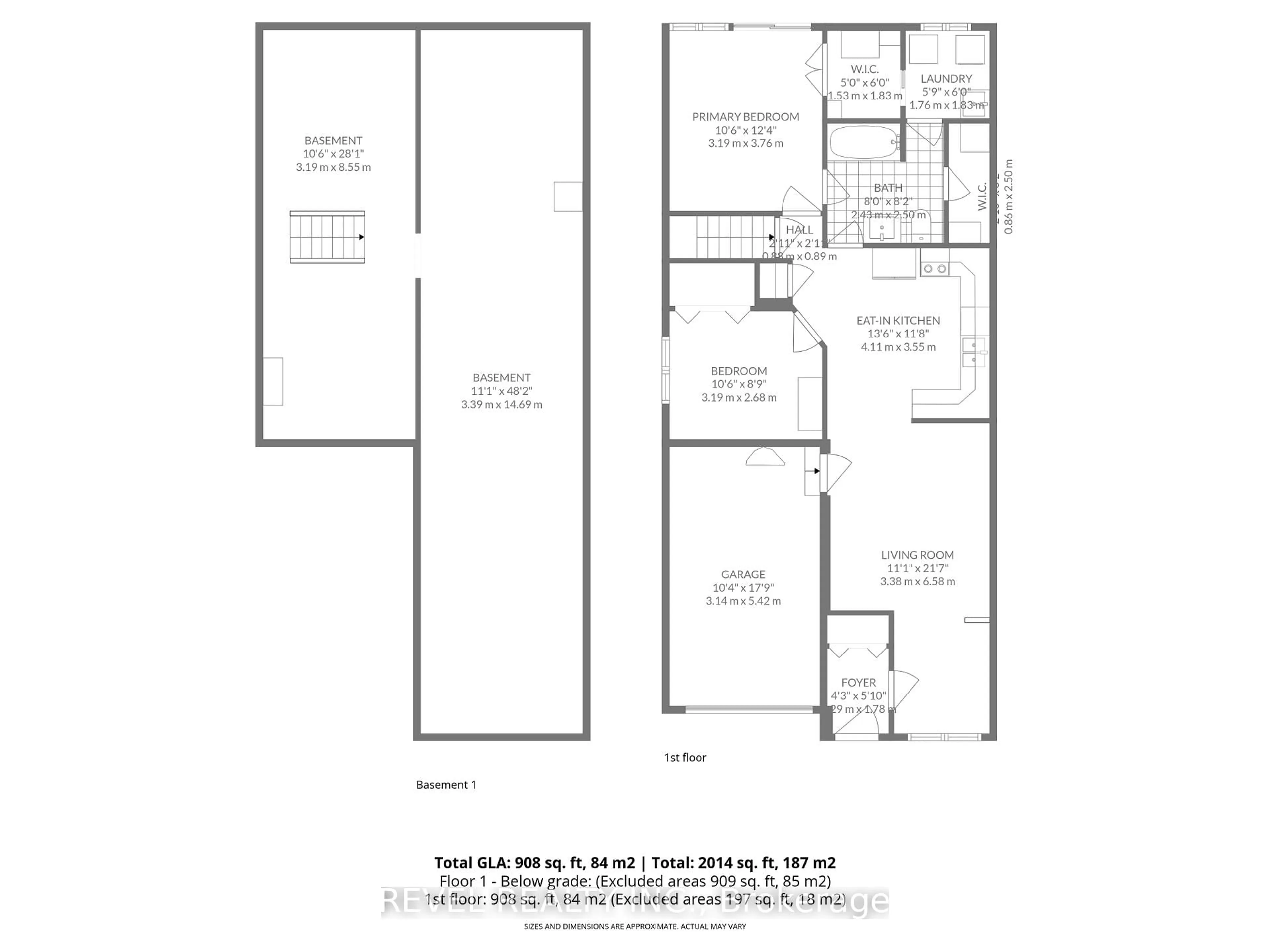 Floor plan for 356 Grand River Ave, Brantford Ontario N3T 4Y8