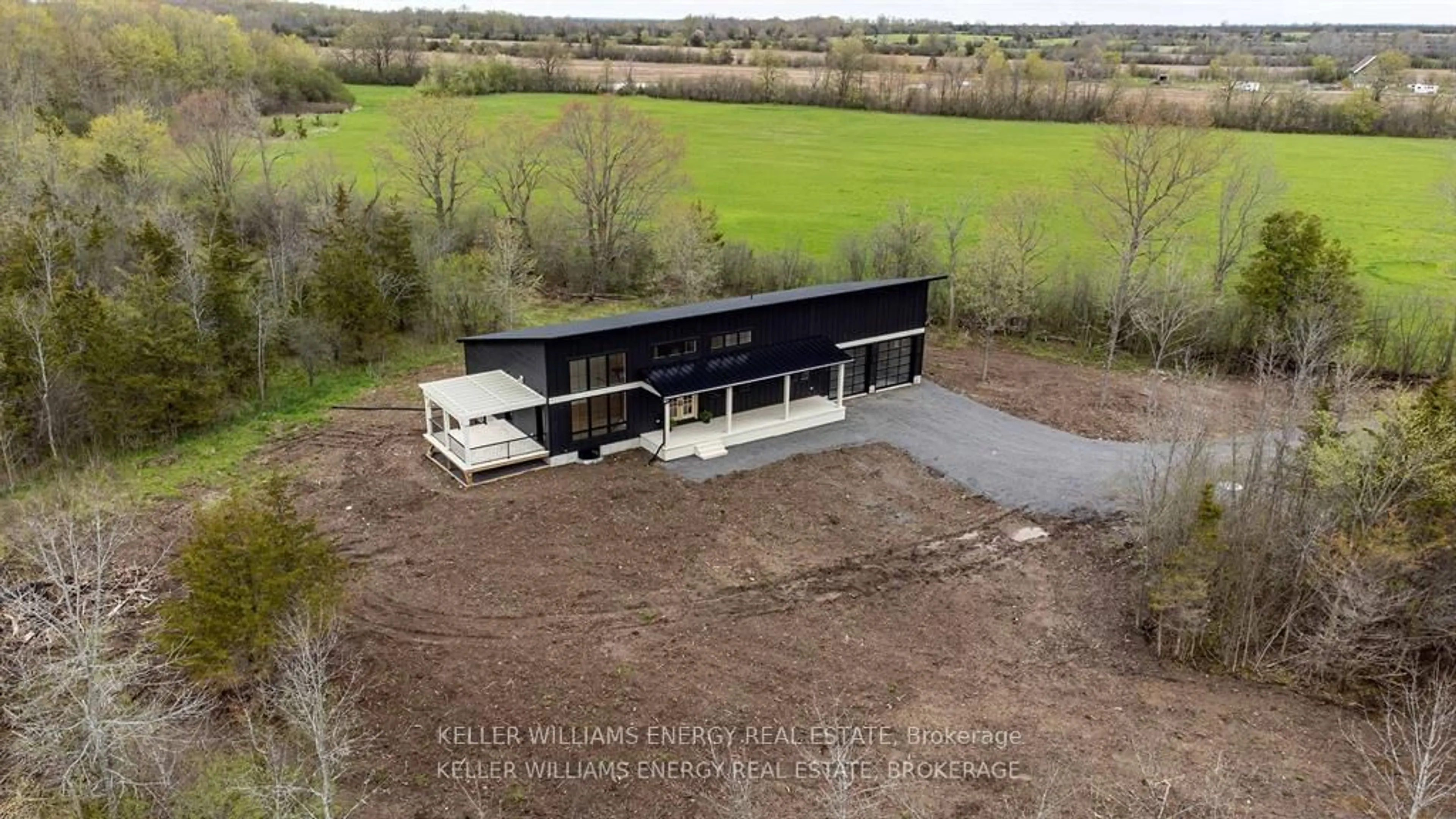 A pic from outside/outdoor area/front of a property/back of a property/a pic from drone, building for 1032 Burr Rd, Prince Edward County Ontario K0K 1A0