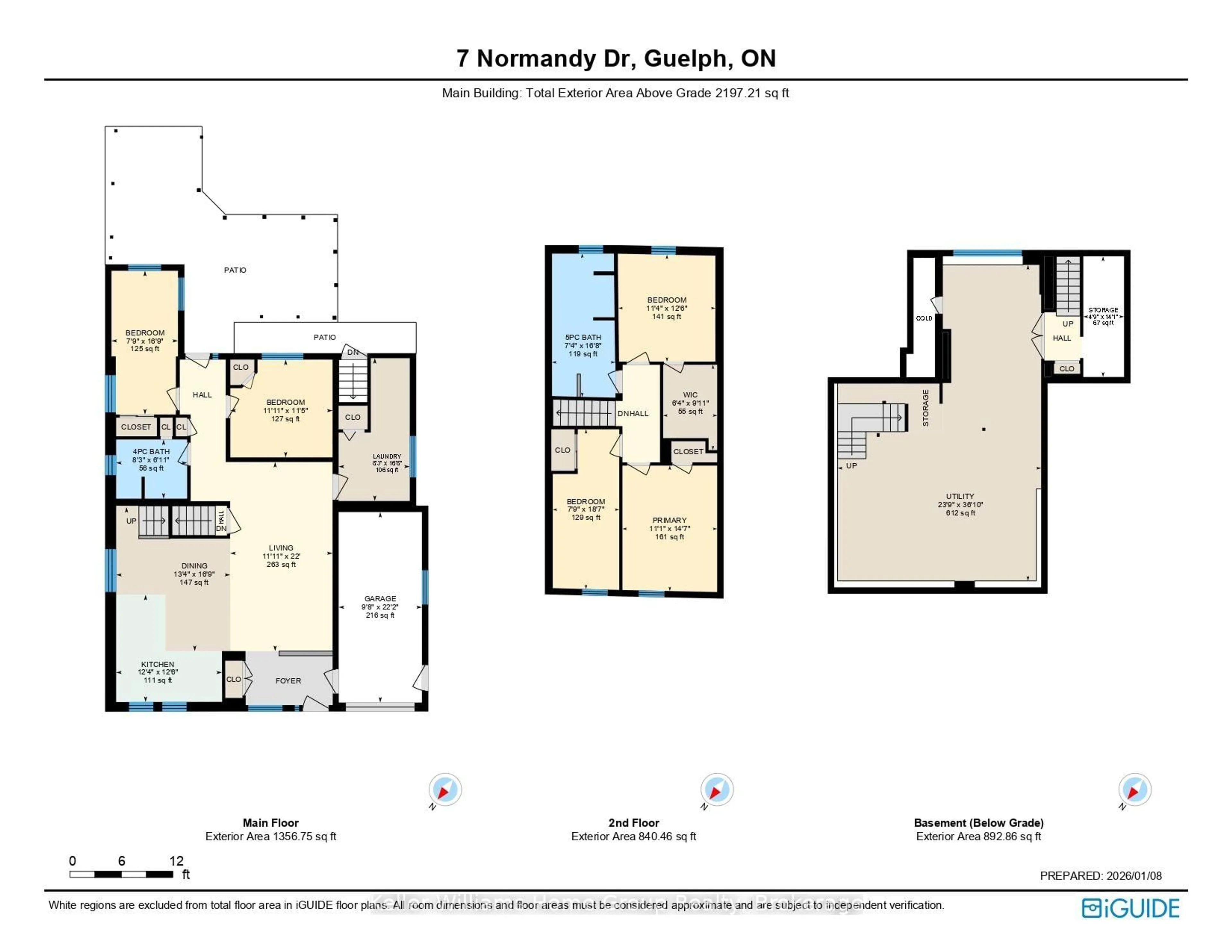 Floor plan for 7 Normandy Dr, Guelph Ontario N1E 2P2