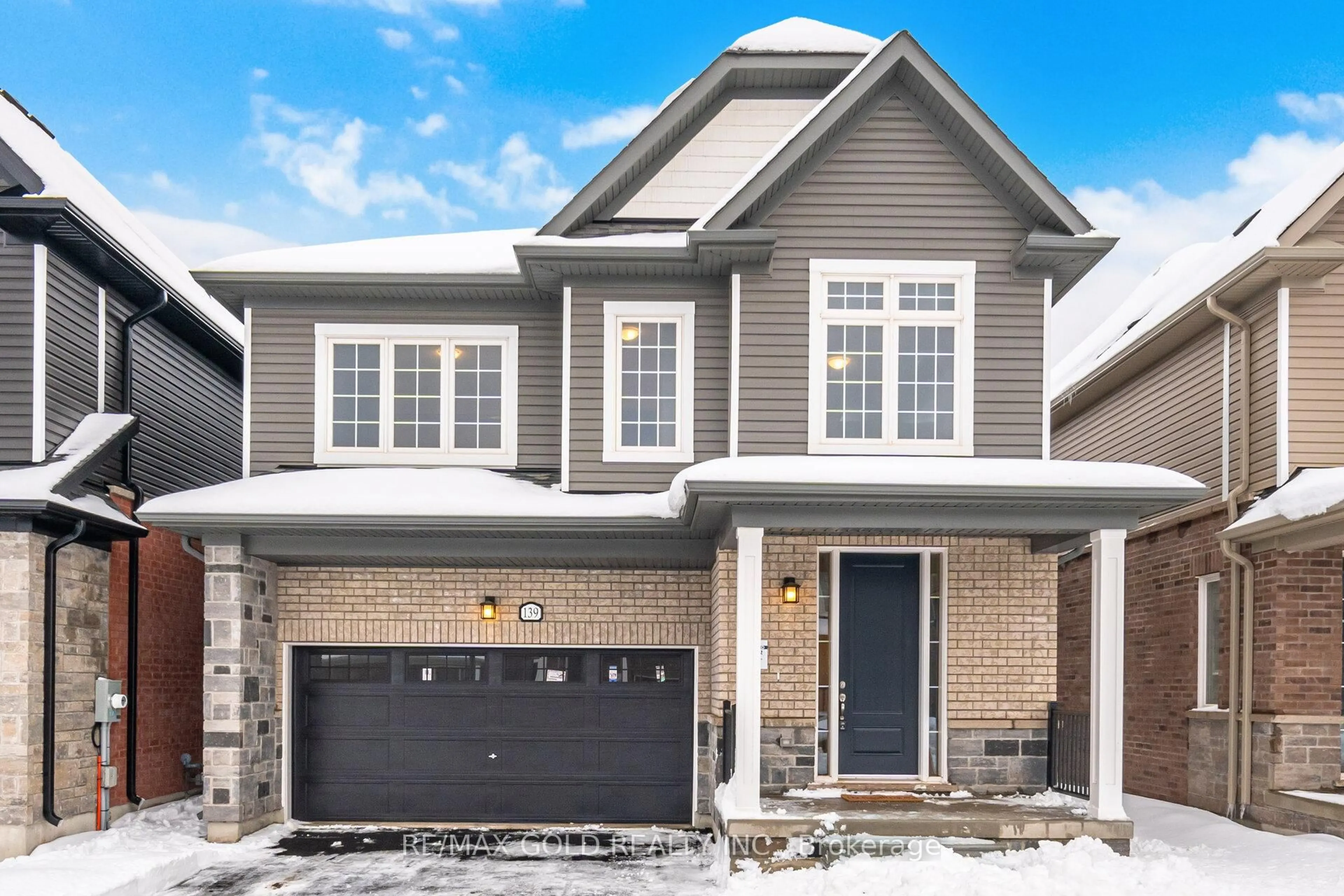 Home with brick exterior material, street for 139 McGill Ave, Erin Ontario N0B 1T0